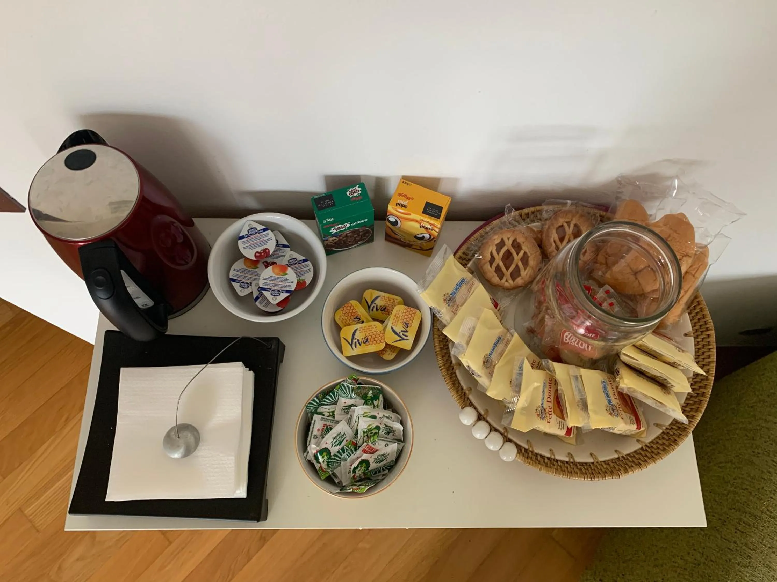 Food and drinks in B&B da Viky