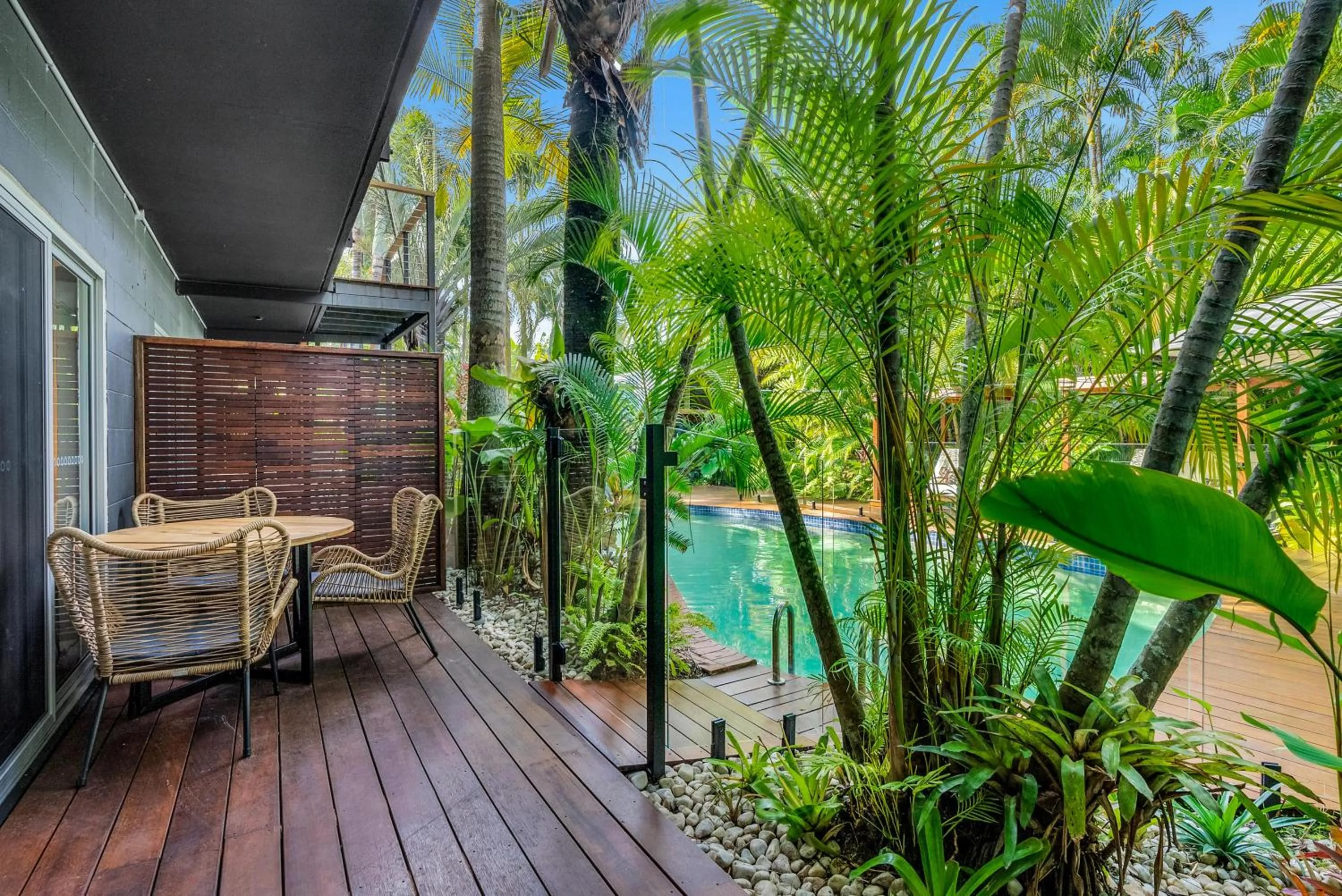 Patio in The Palms At Palm Cove