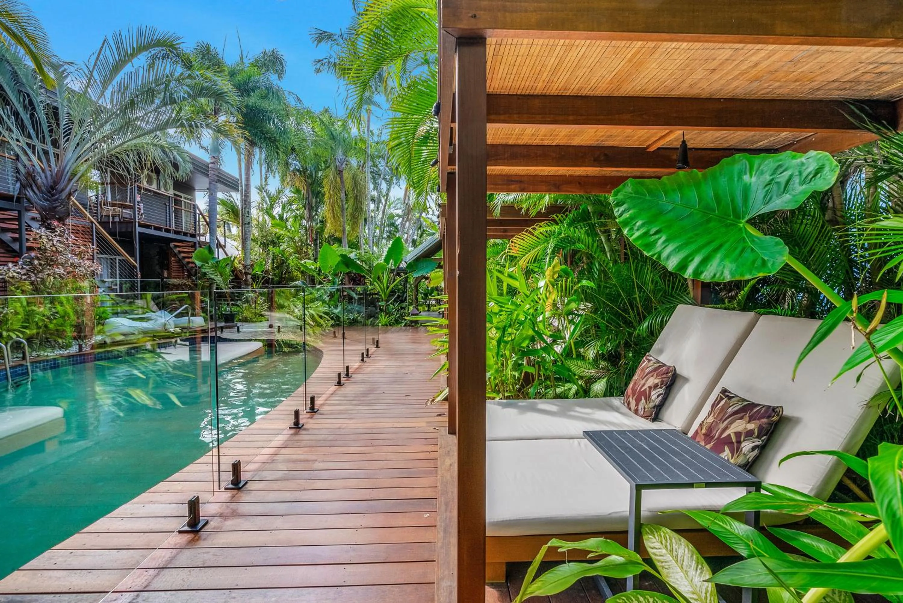 sunbed in The Palms At Palm Cove