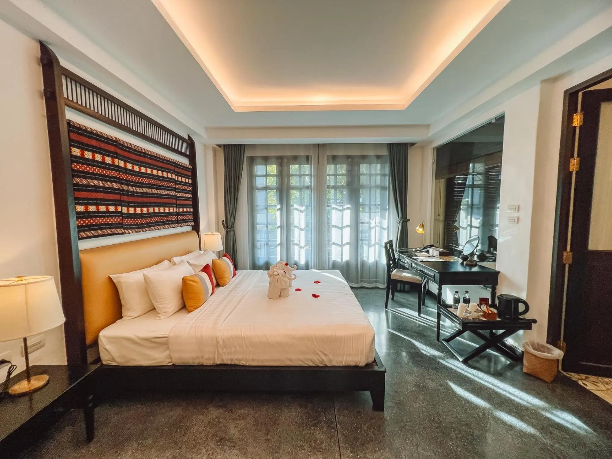 Bed in Thai Akara - Lanna Boutique Hotel