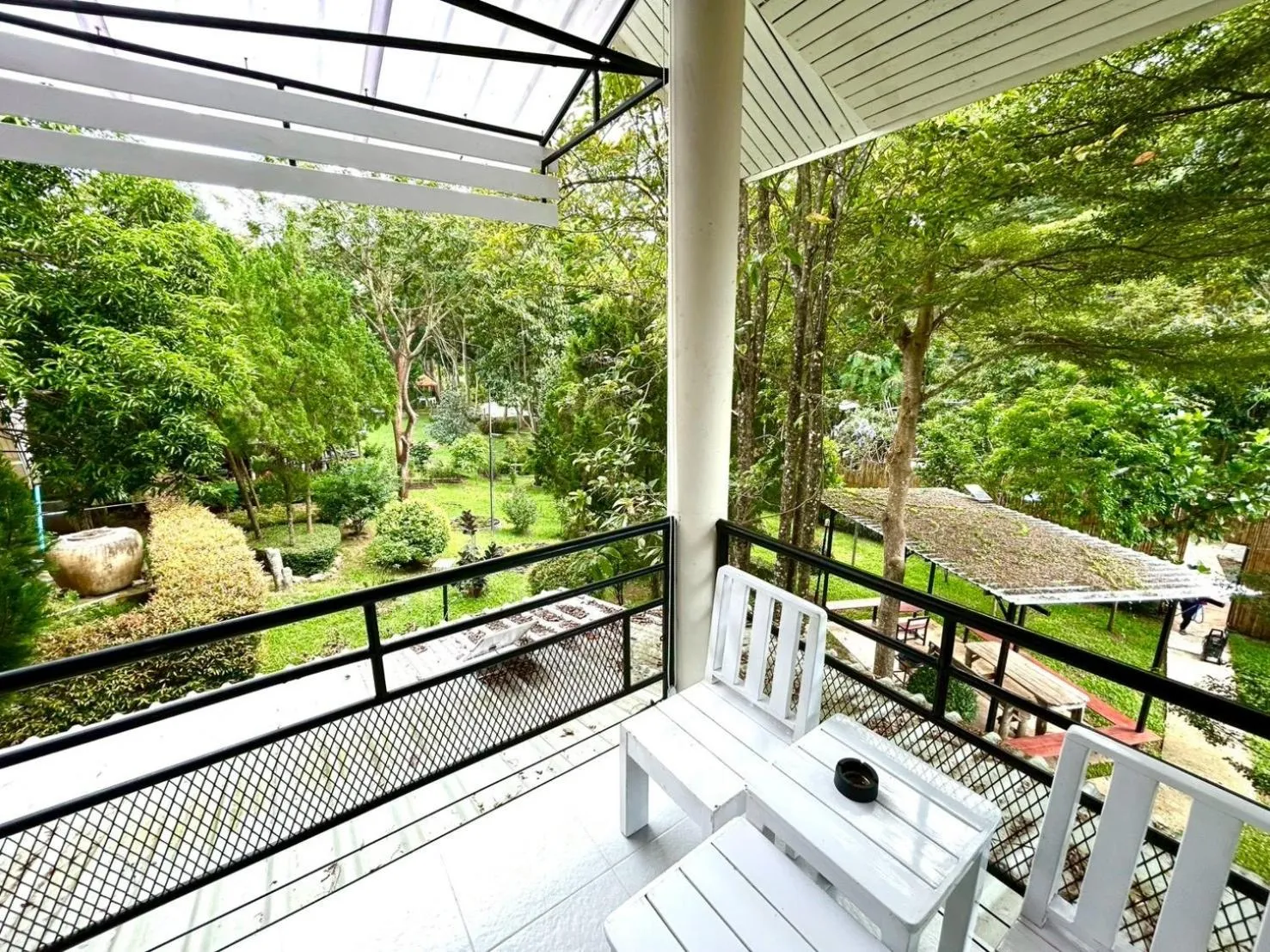 Balcony/Terrace in Moosiyard Hometel Khaoyai