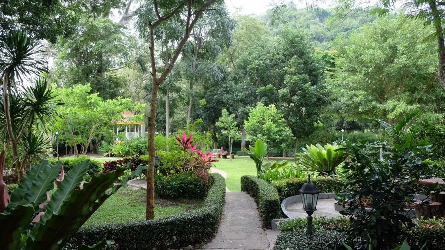 Garden in Moosiyard Hometel Khaoyai
