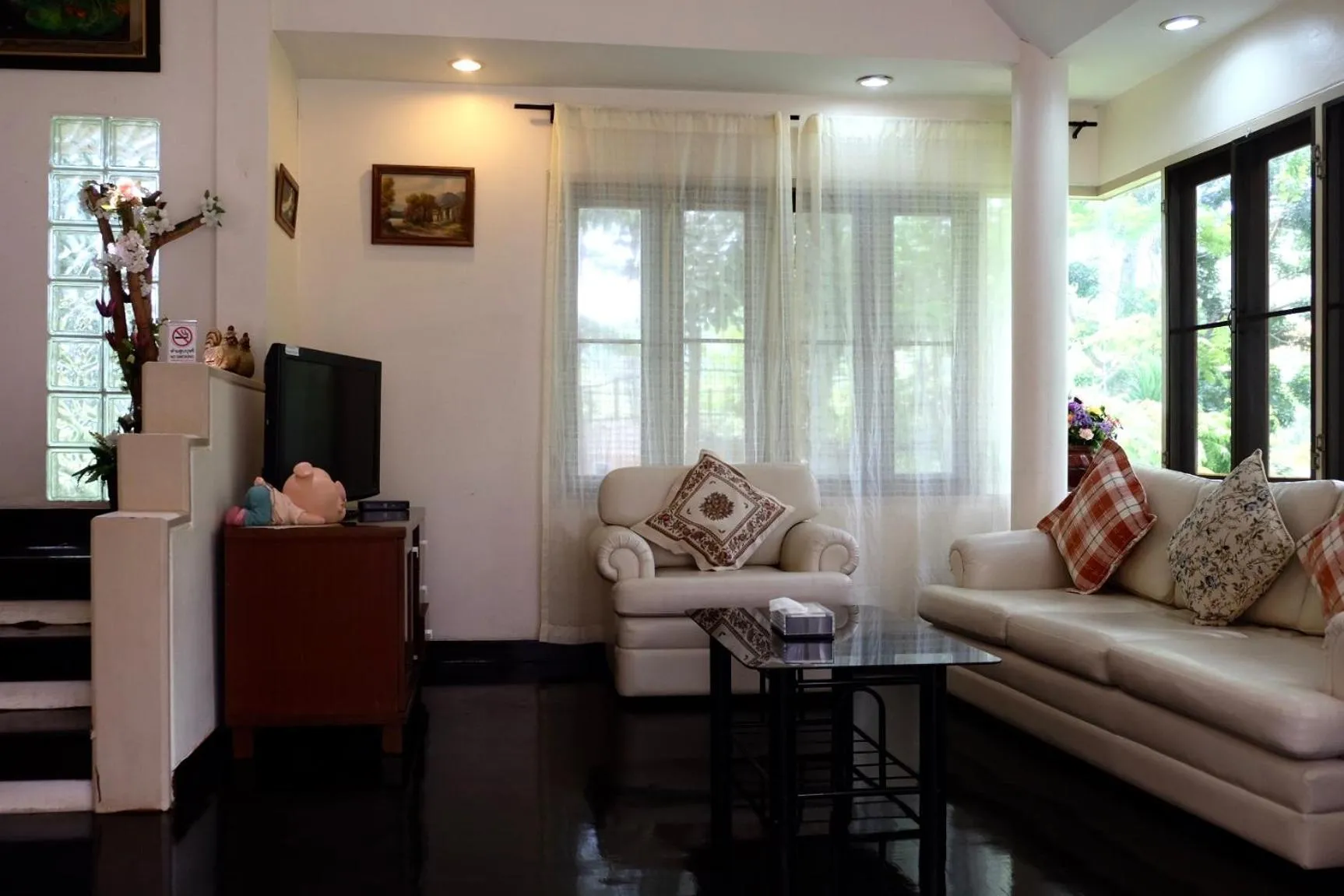 Living room in Moosiyard Hometel Khaoyai