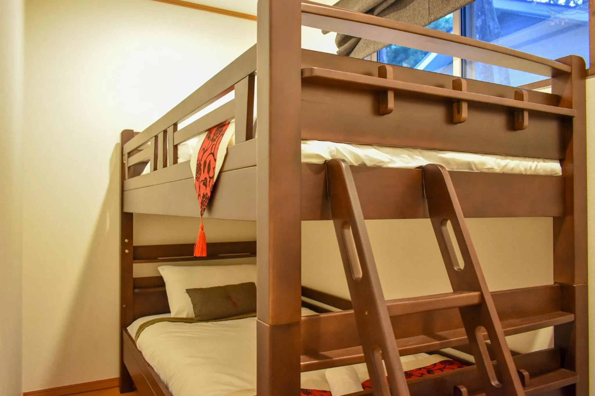 Bed in Mojo Lodge Hakuba