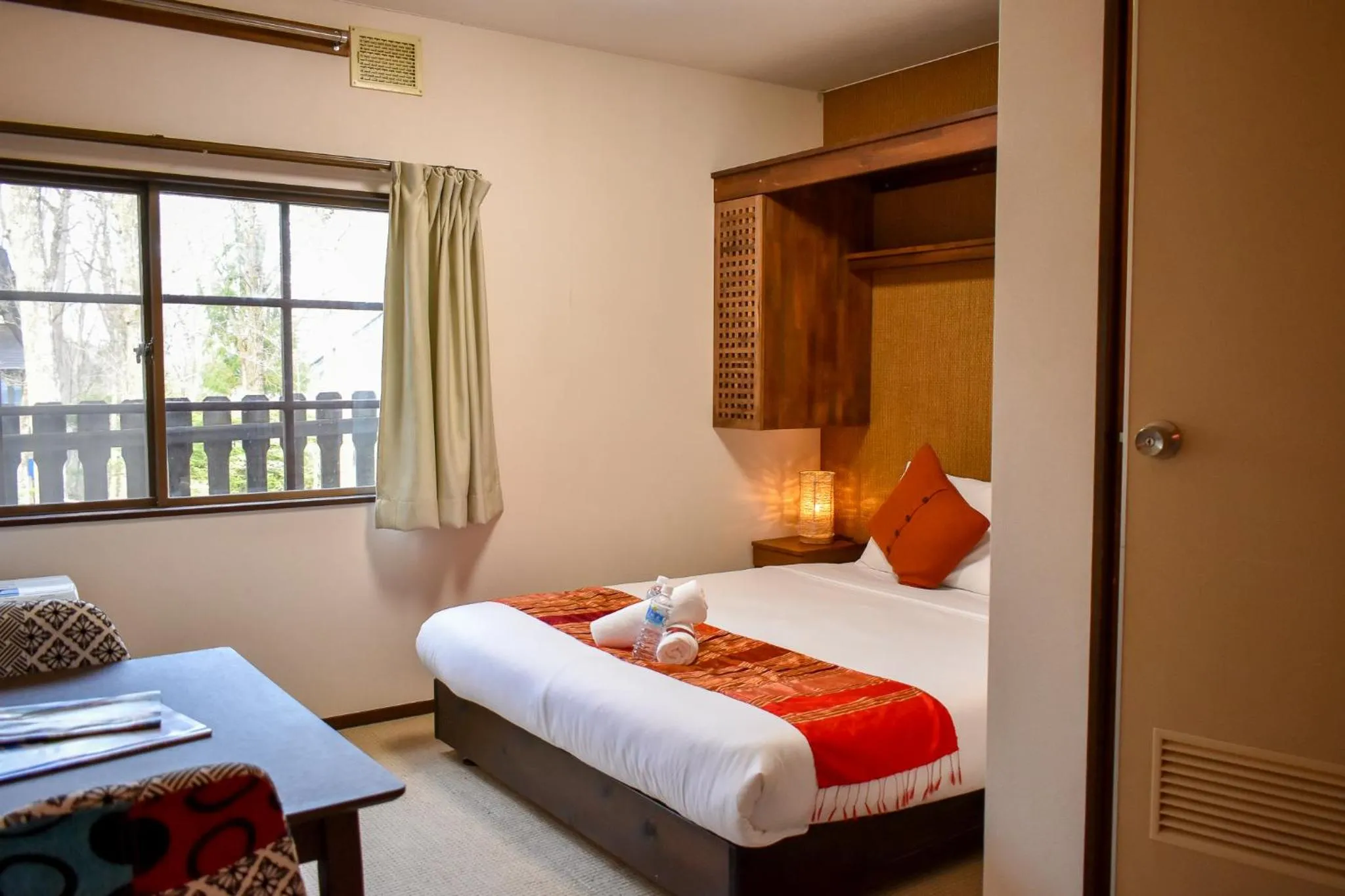 Bed in Mojo Lodge Hakuba