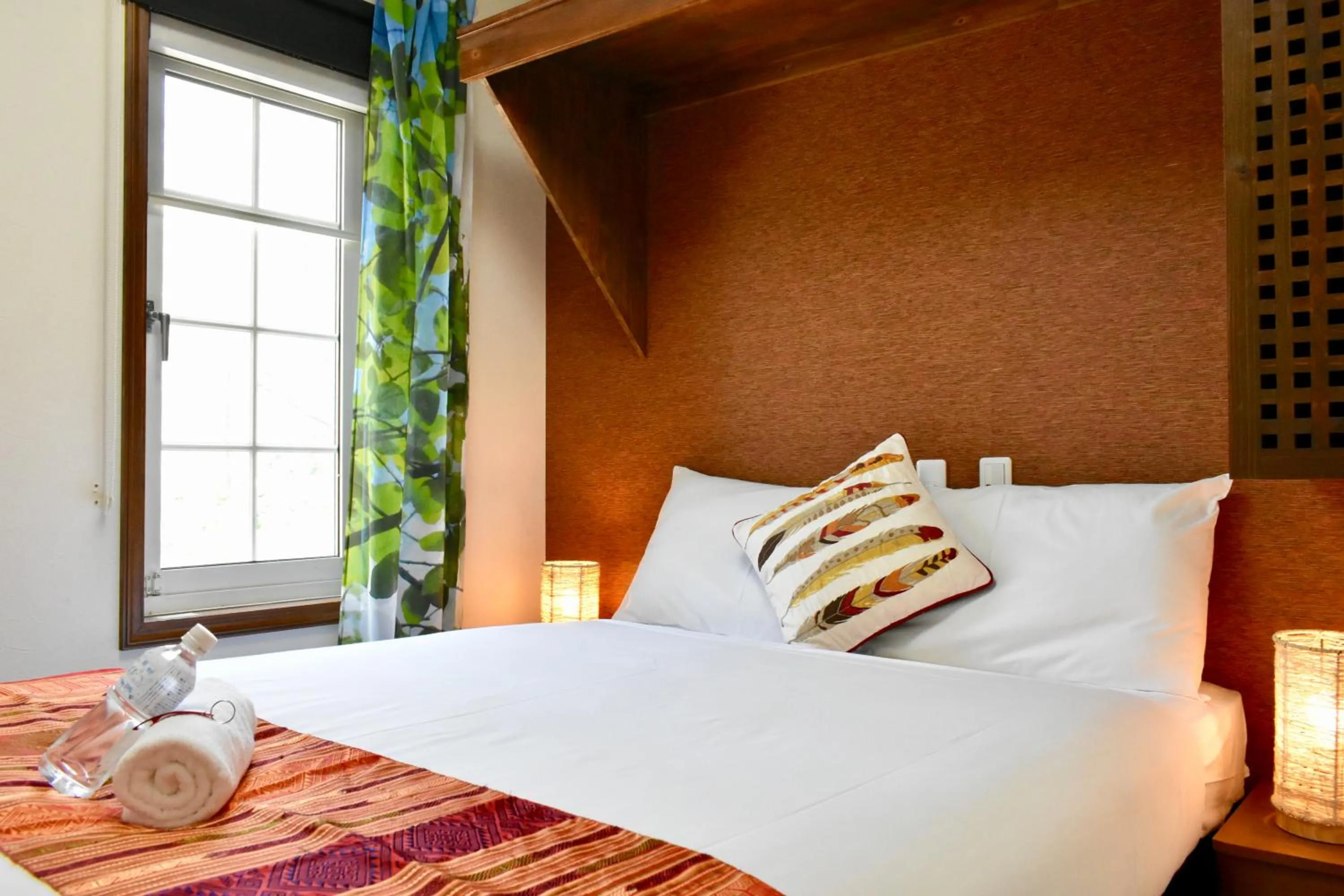 Bed in Mojo Lodge Hakuba