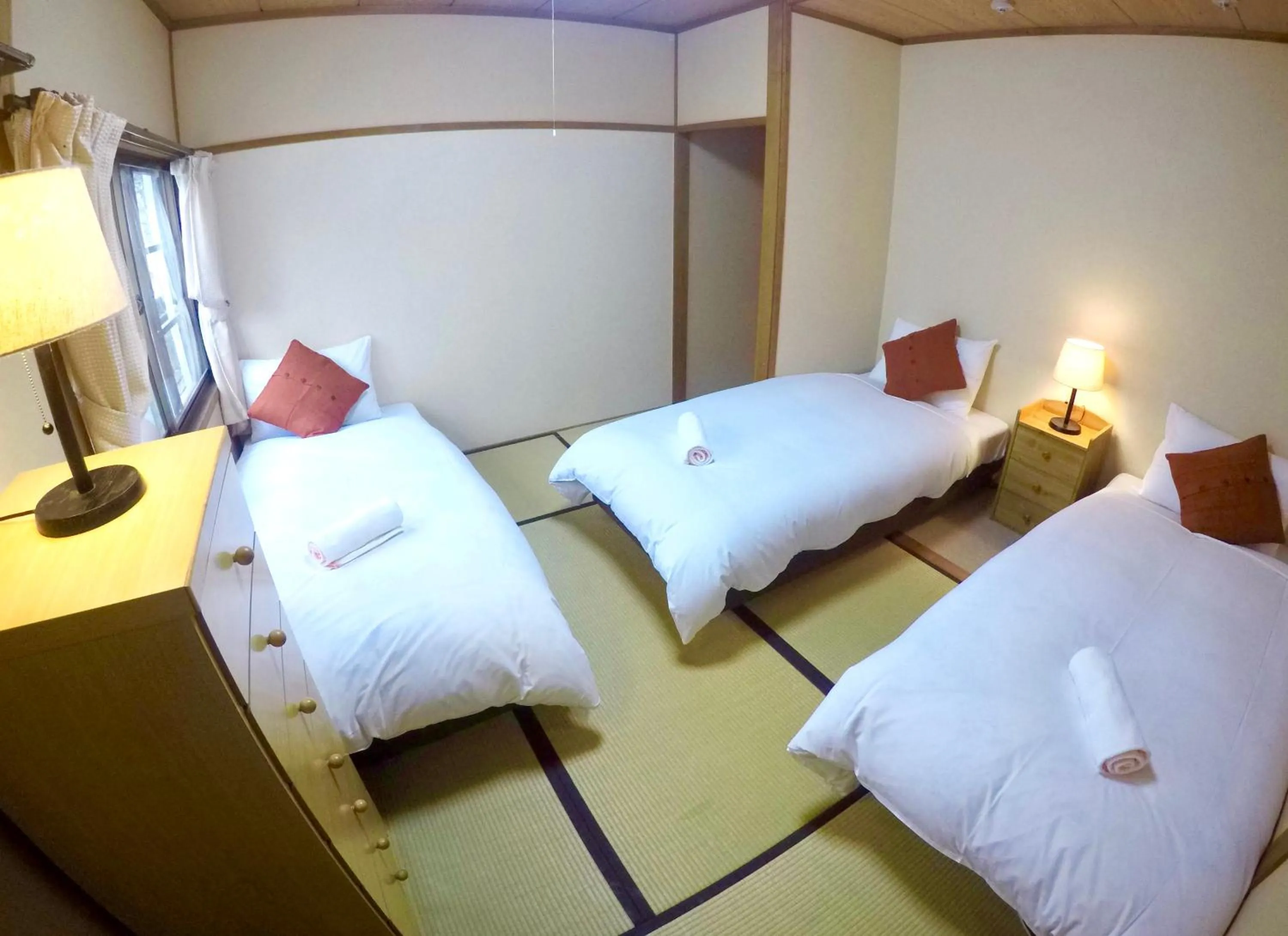 Bed in Mojo Lodge Hakuba
