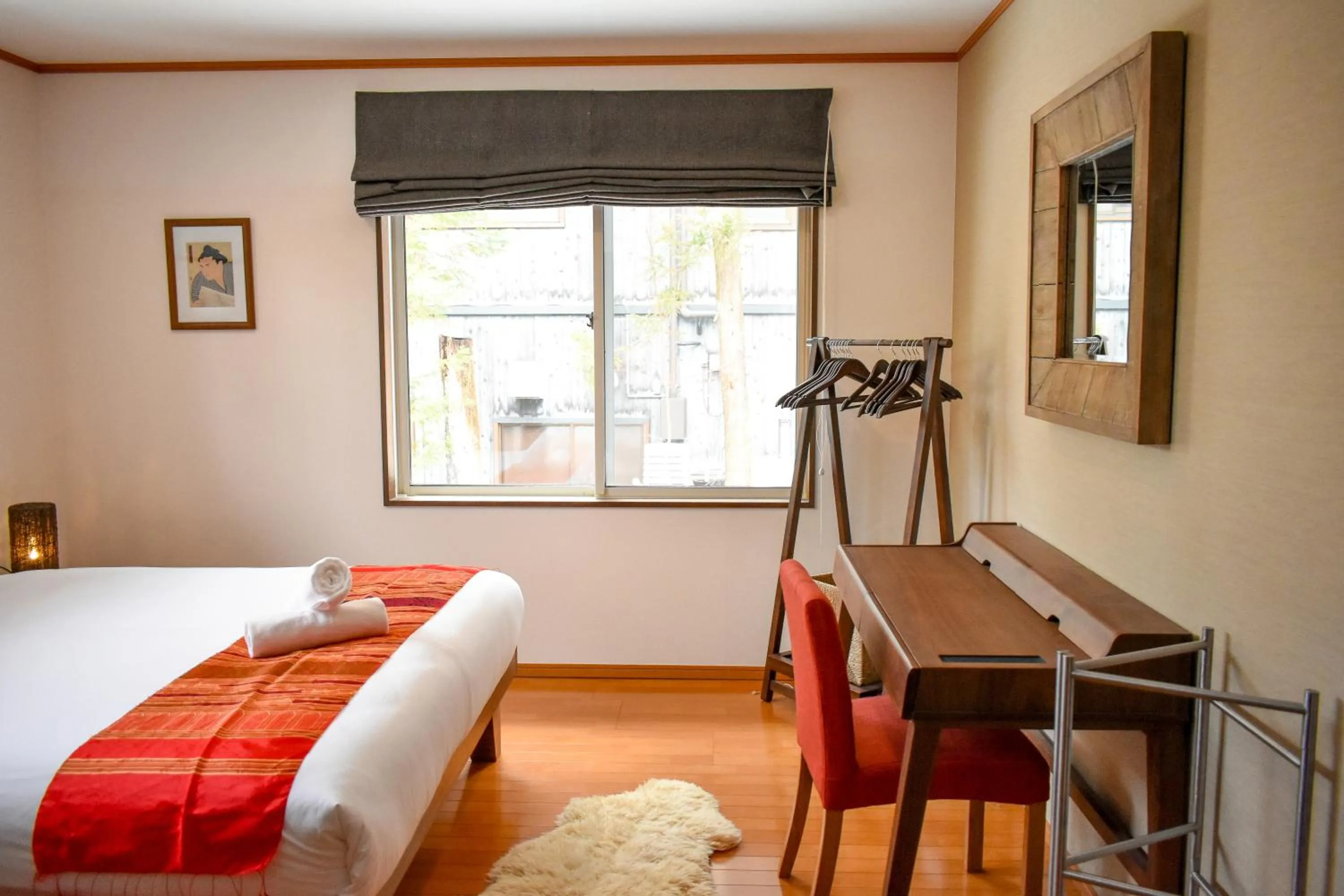 Bed in Mojo Lodge Hakuba