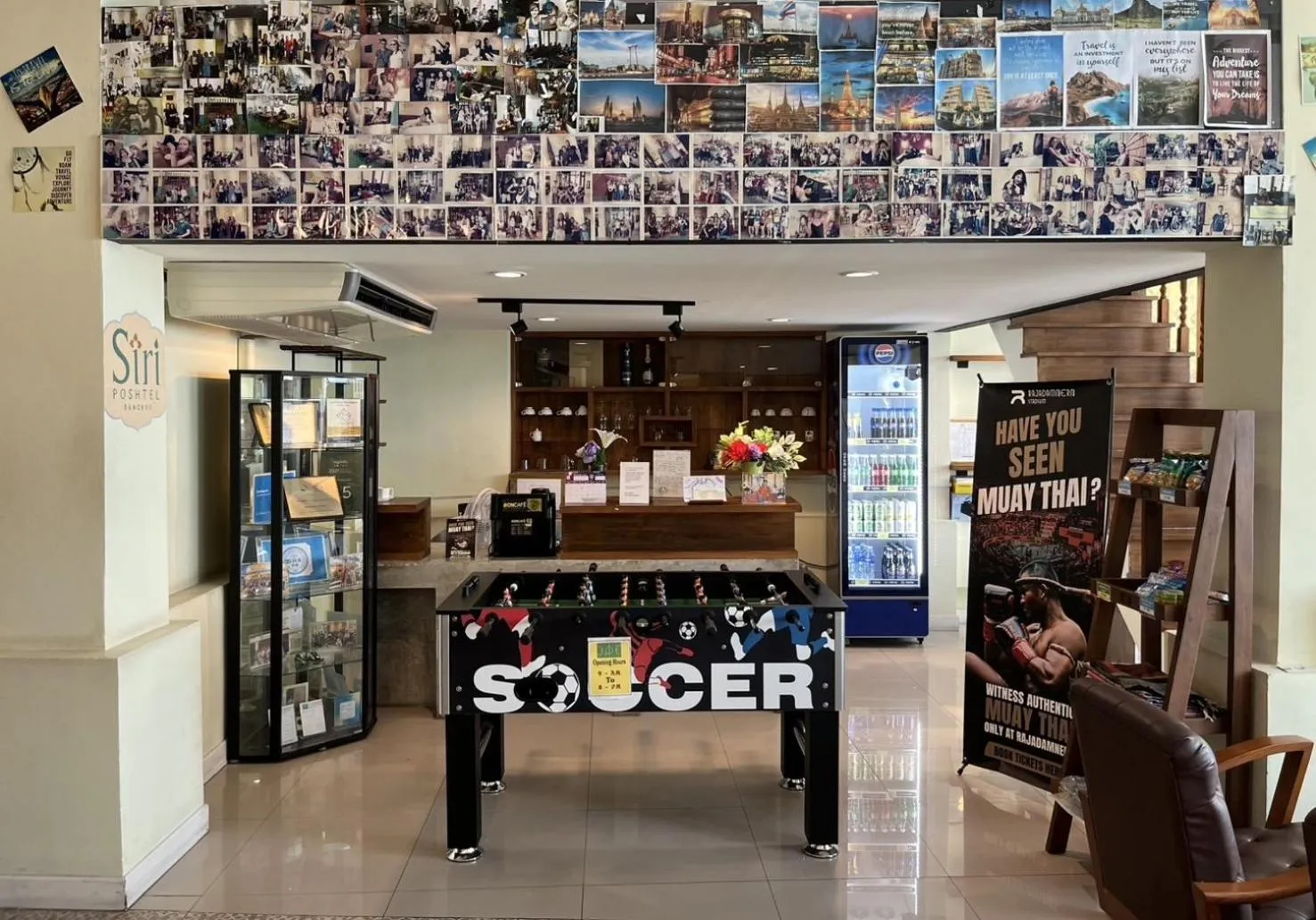 Lobby or reception in Siri Poshtel Bangkok