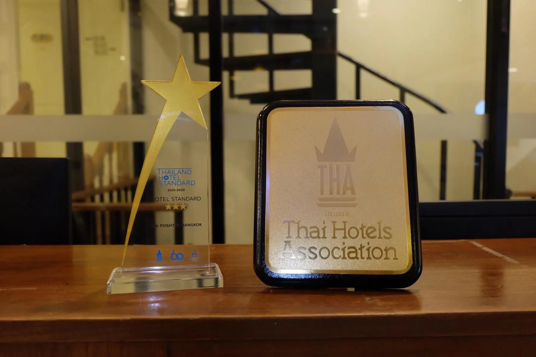Certificate/Award in Siri Poshtel Bangkok