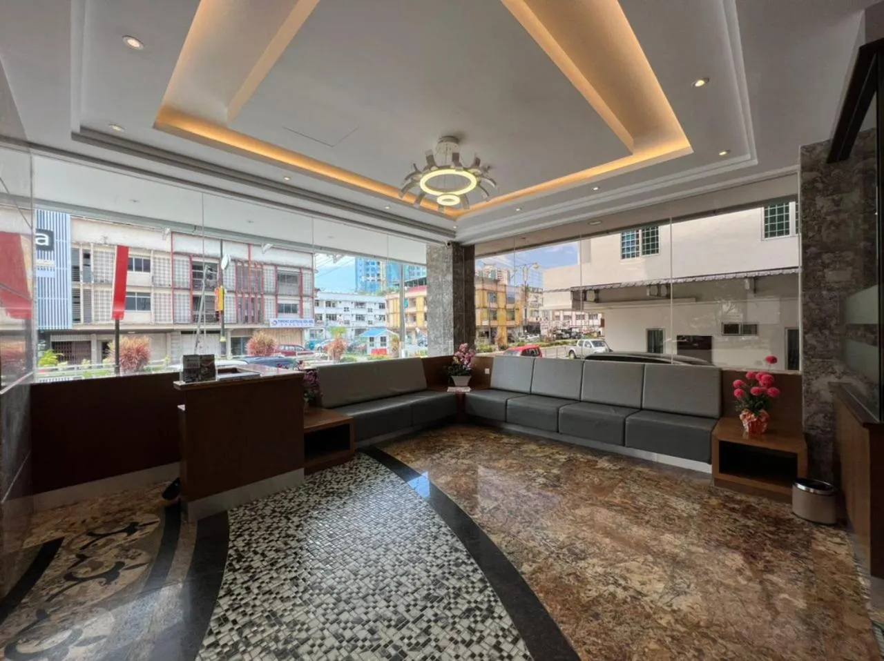 Seating area in Nova Hotel Miri