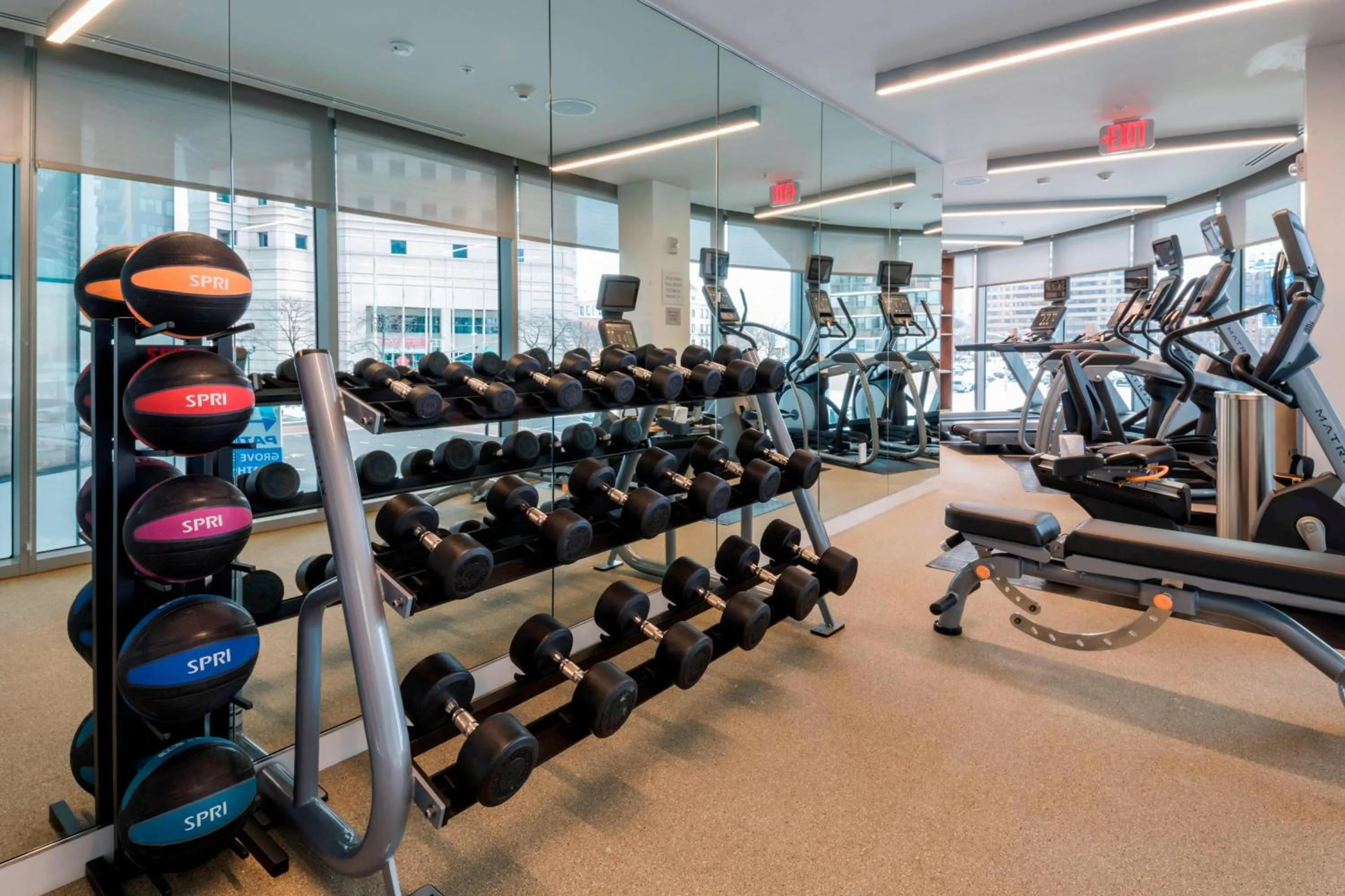 Fitness centre/facilities in Residence Inn by Marriott Jersey City