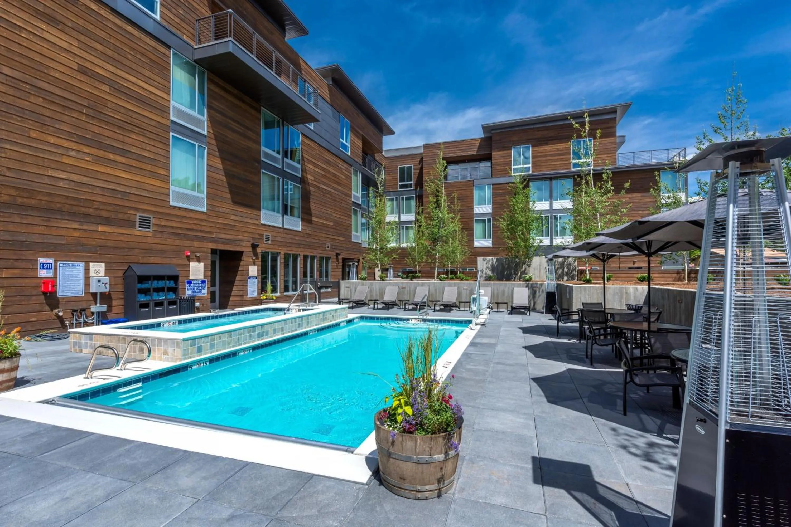 Swimming pool in SpringHill Suites by Marriott Jackson Hole