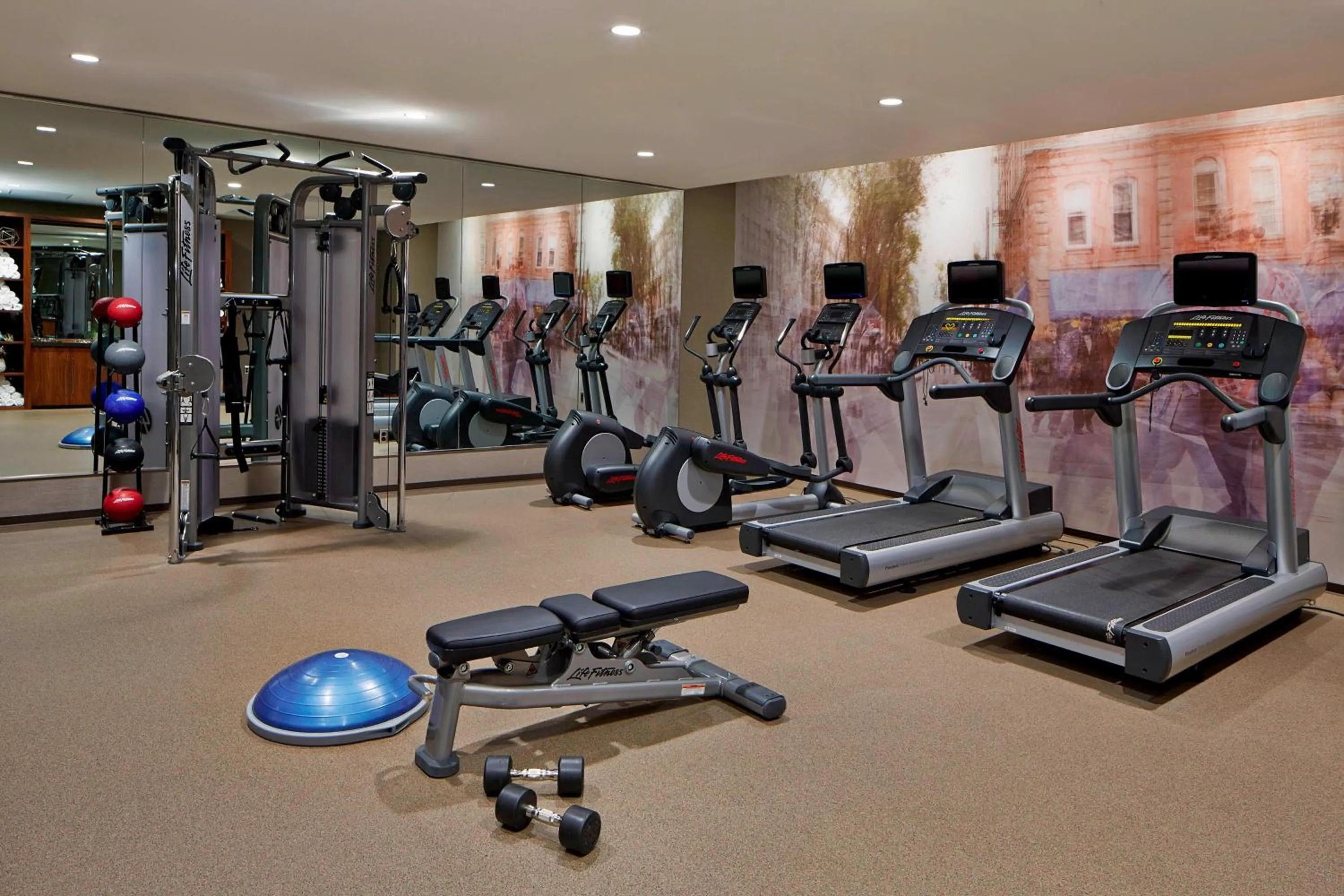 Fitness centre/facilities in AC Hotel by Marriott Portland Downtown, OR