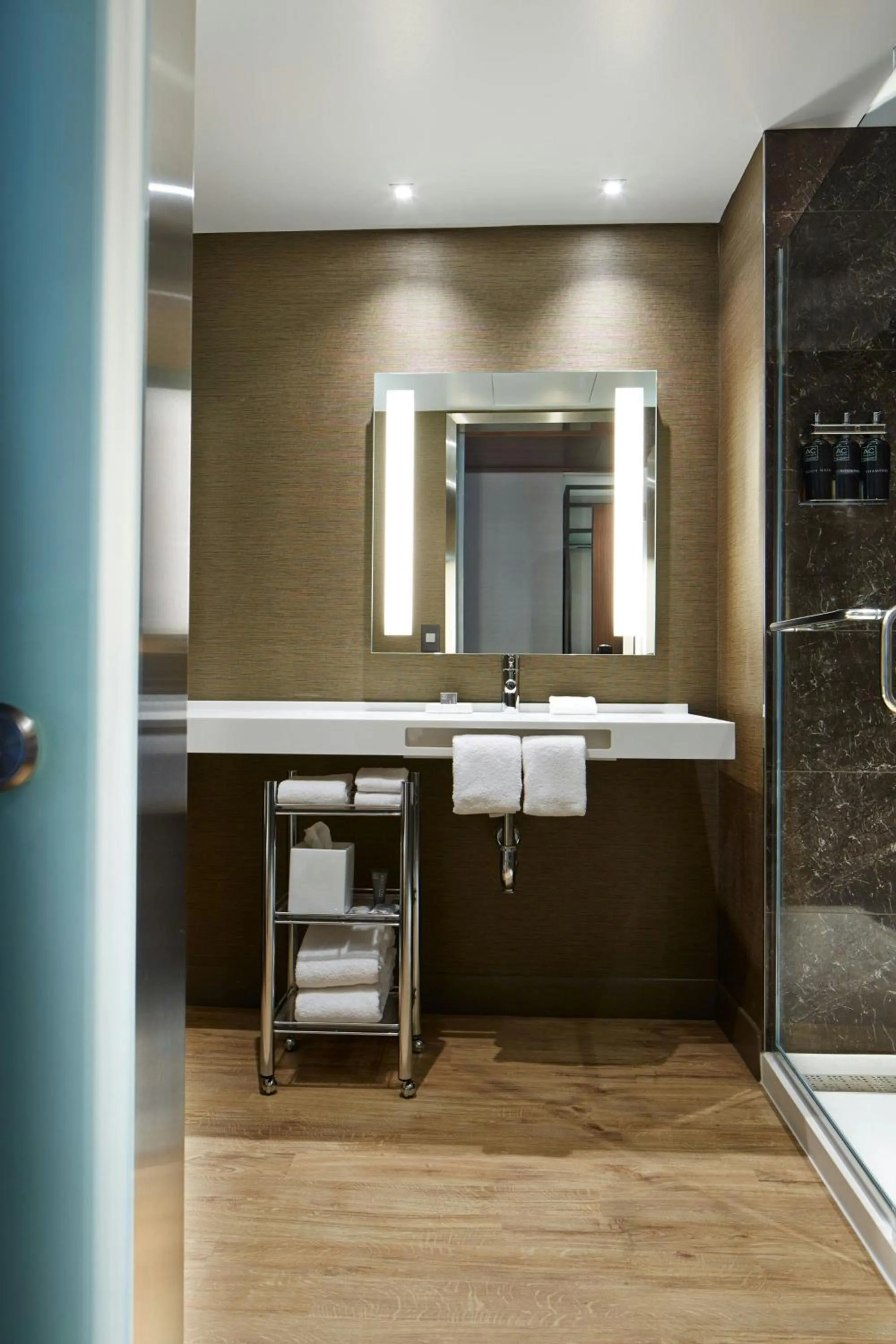 Bathroom in AC Hotel by Marriott Portland Downtown, OR