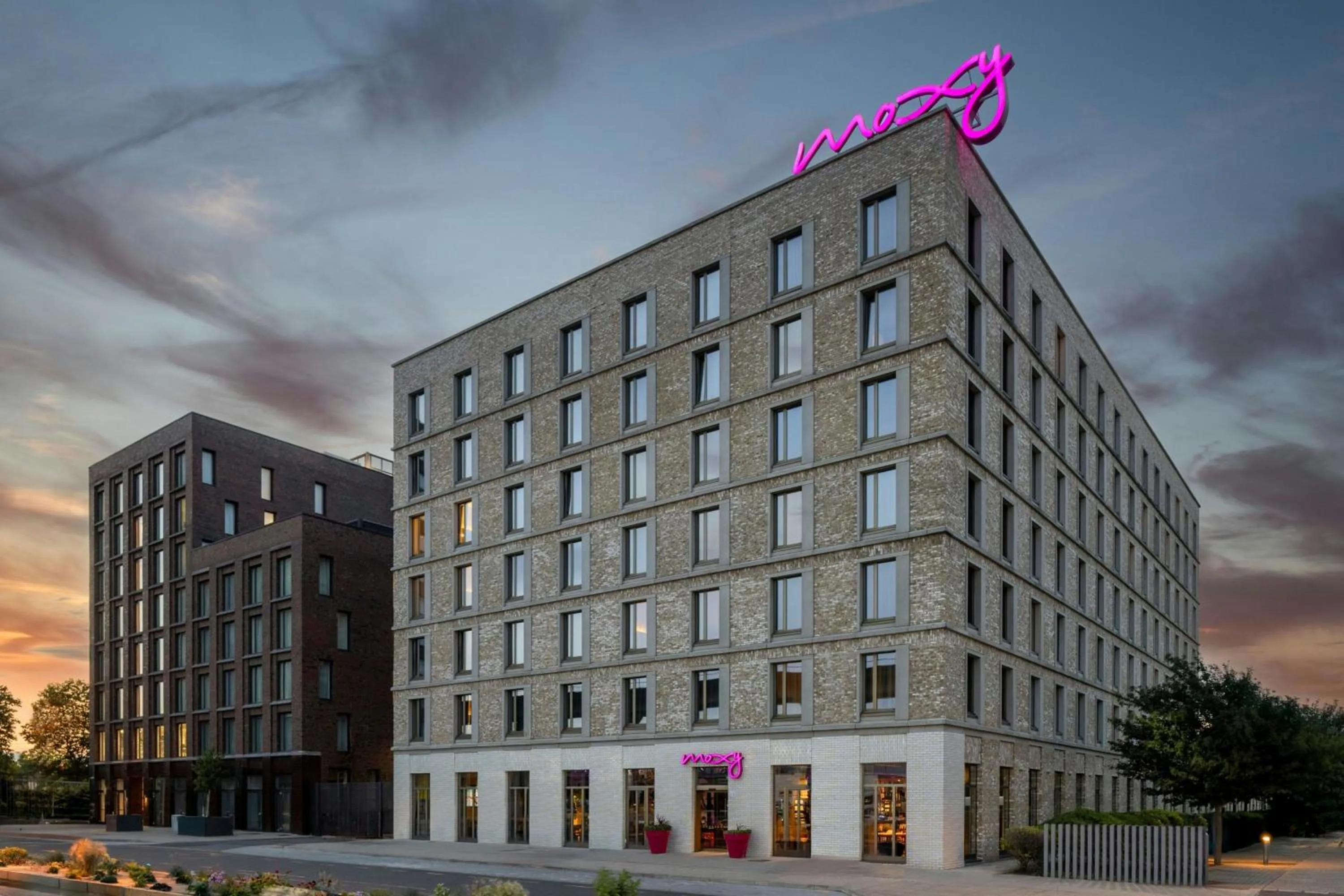 Property building in Moxy London Excel