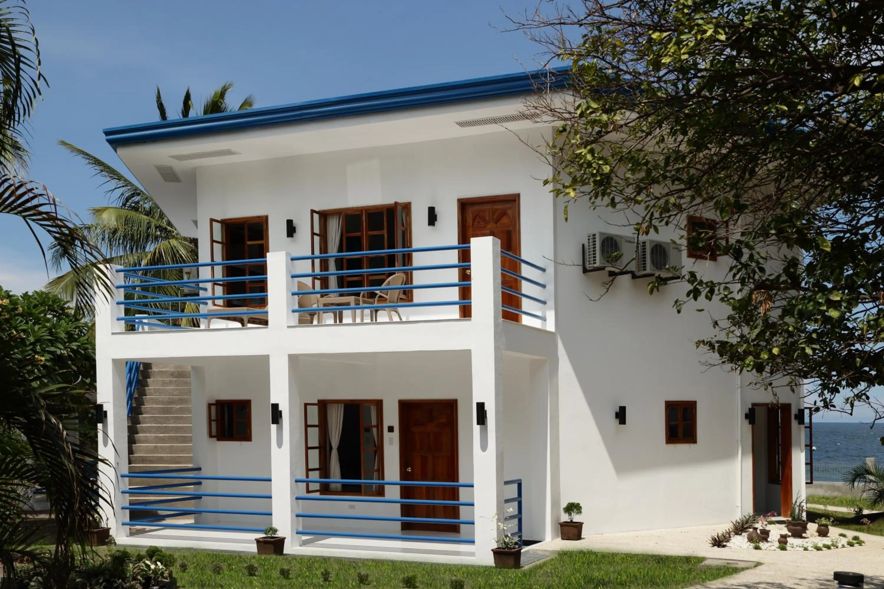 Property building in Villa in Blue