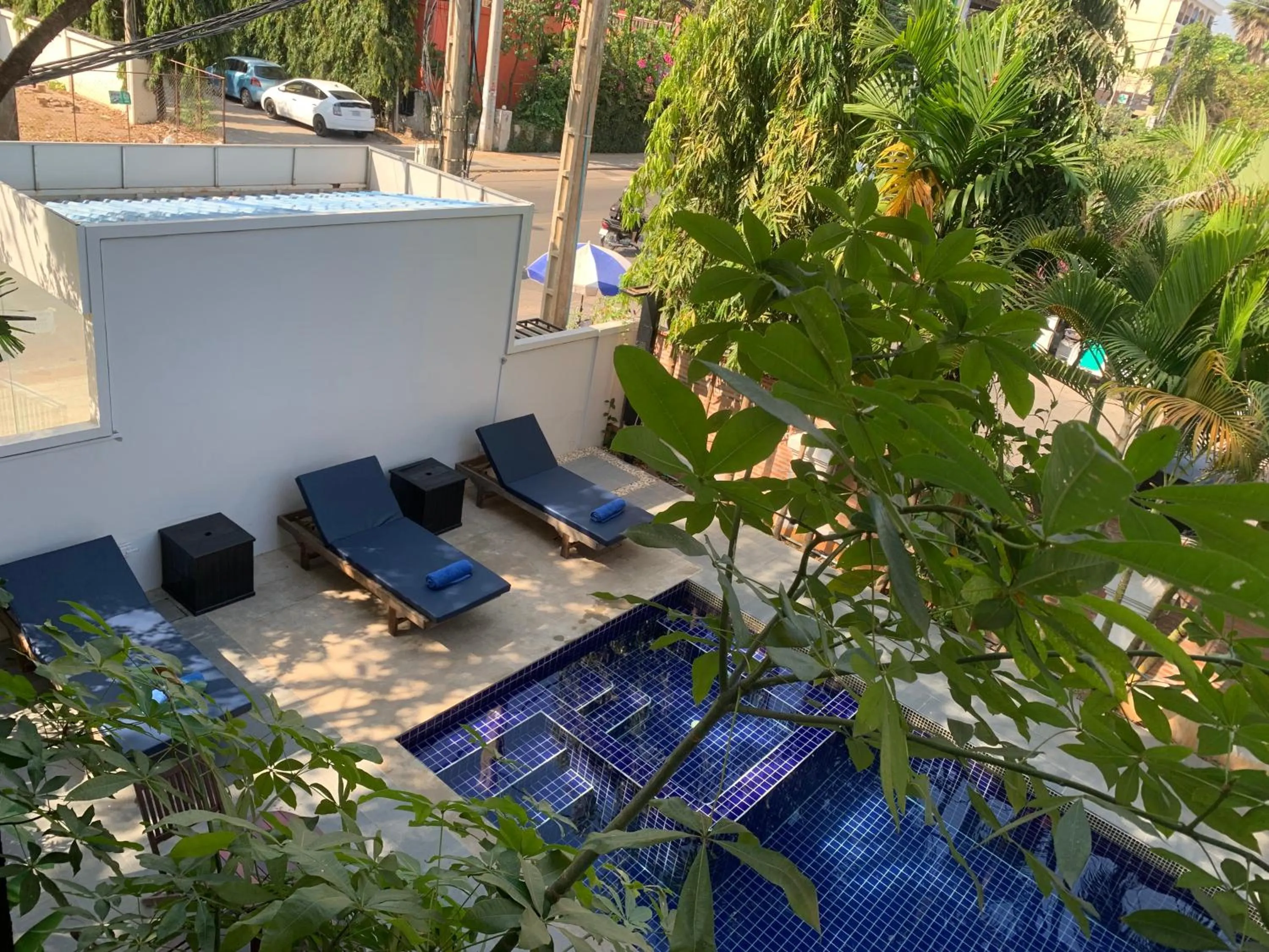 Pool view in The One by Nika