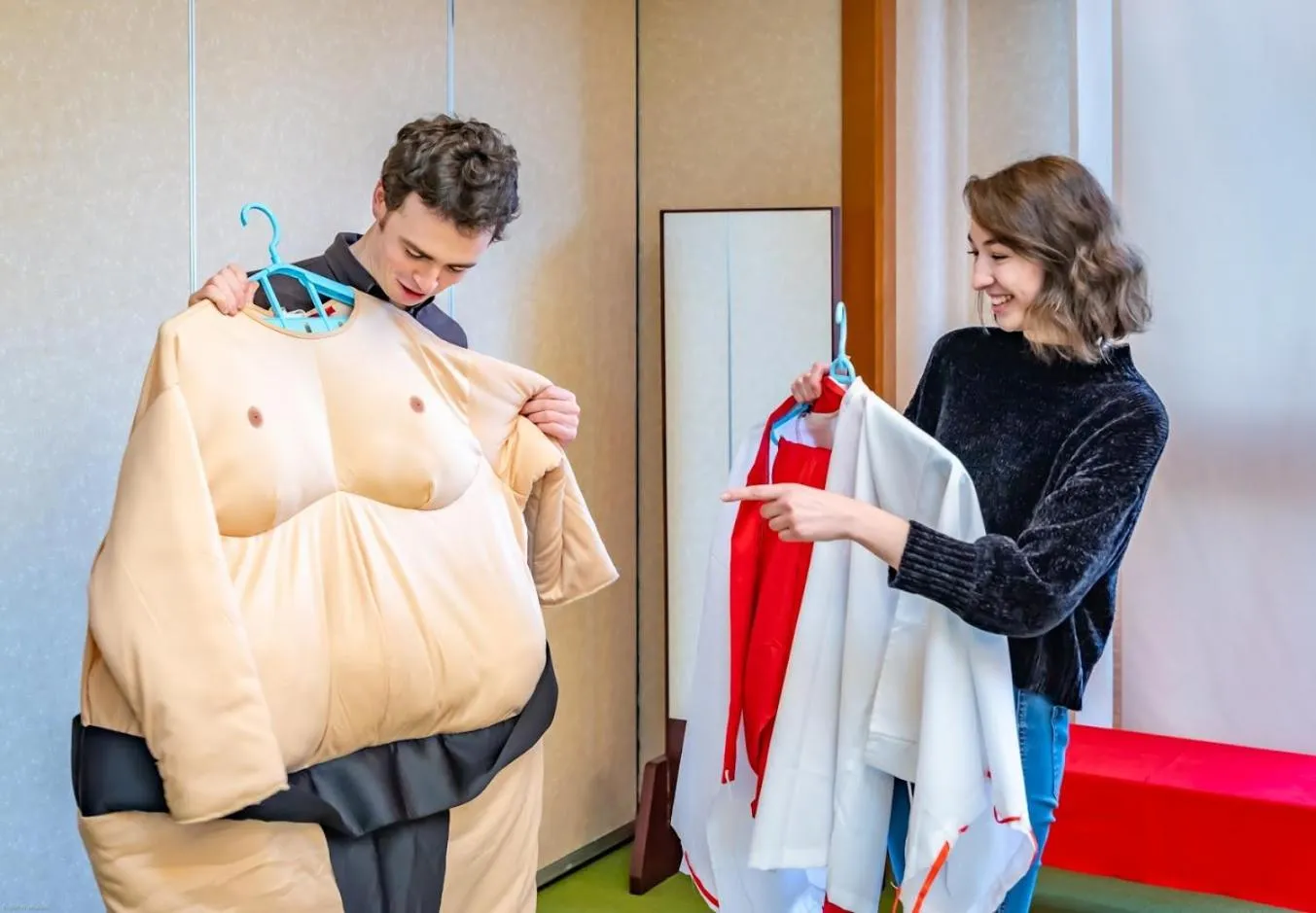 People in NARA Visitor Center and Inn