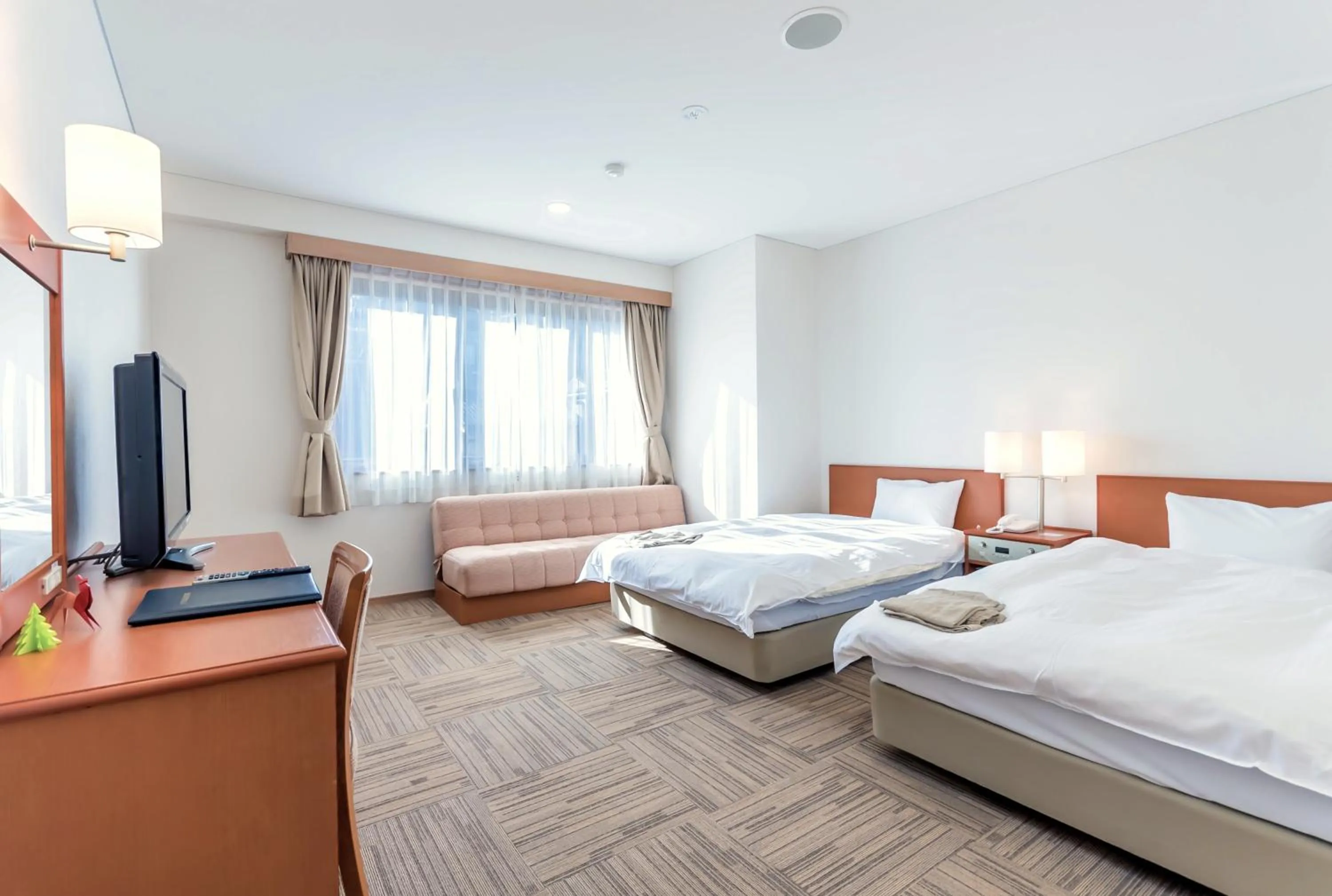 Bed in NARA Visitor Center and Inn