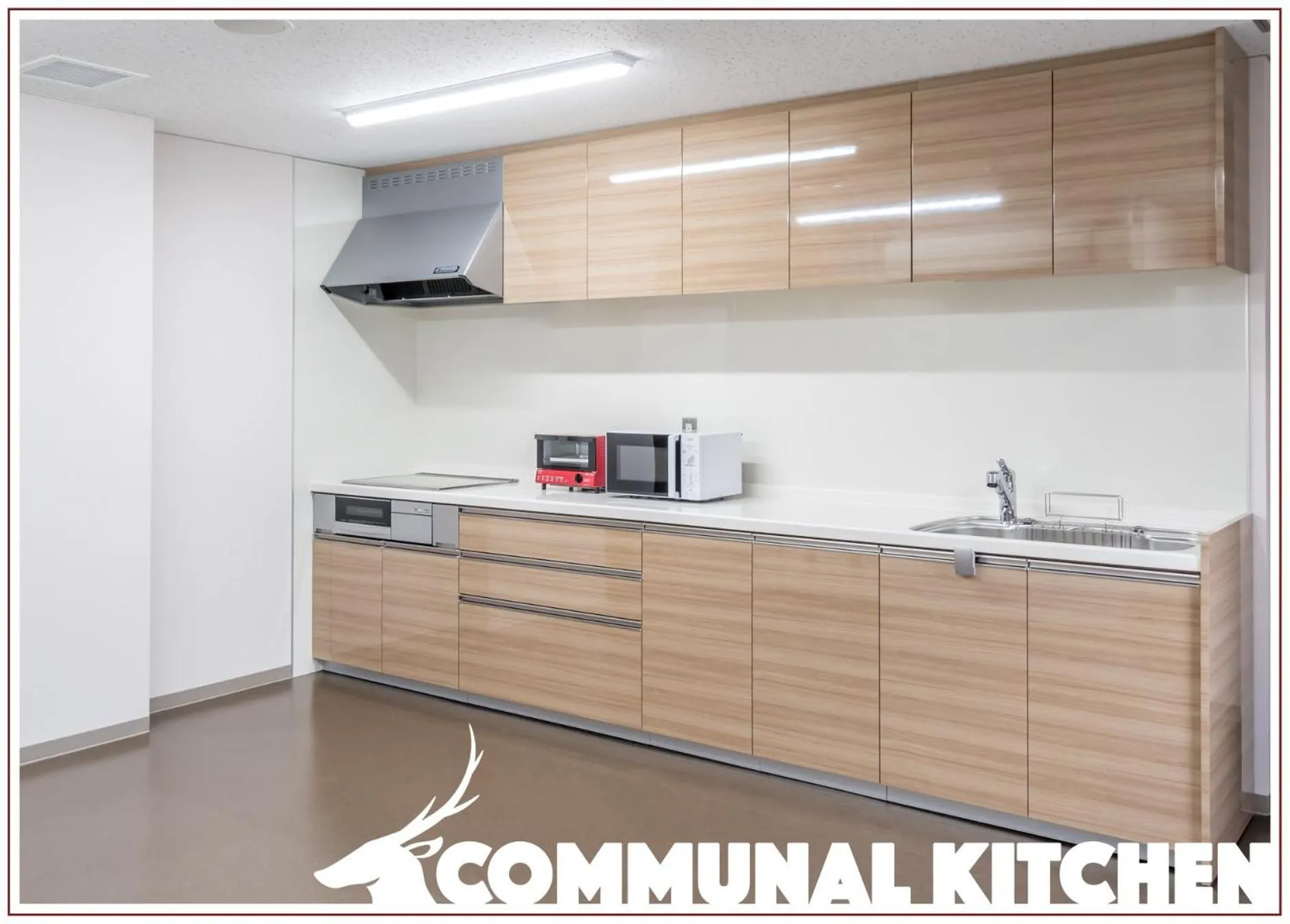 Kitchen or kitchenette in NARA Visitor Center and Inn