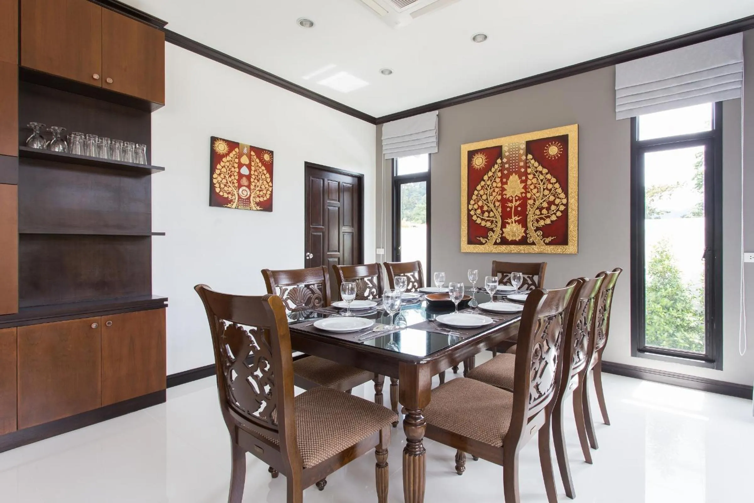 Dining area in The Best Ao Nang Villas