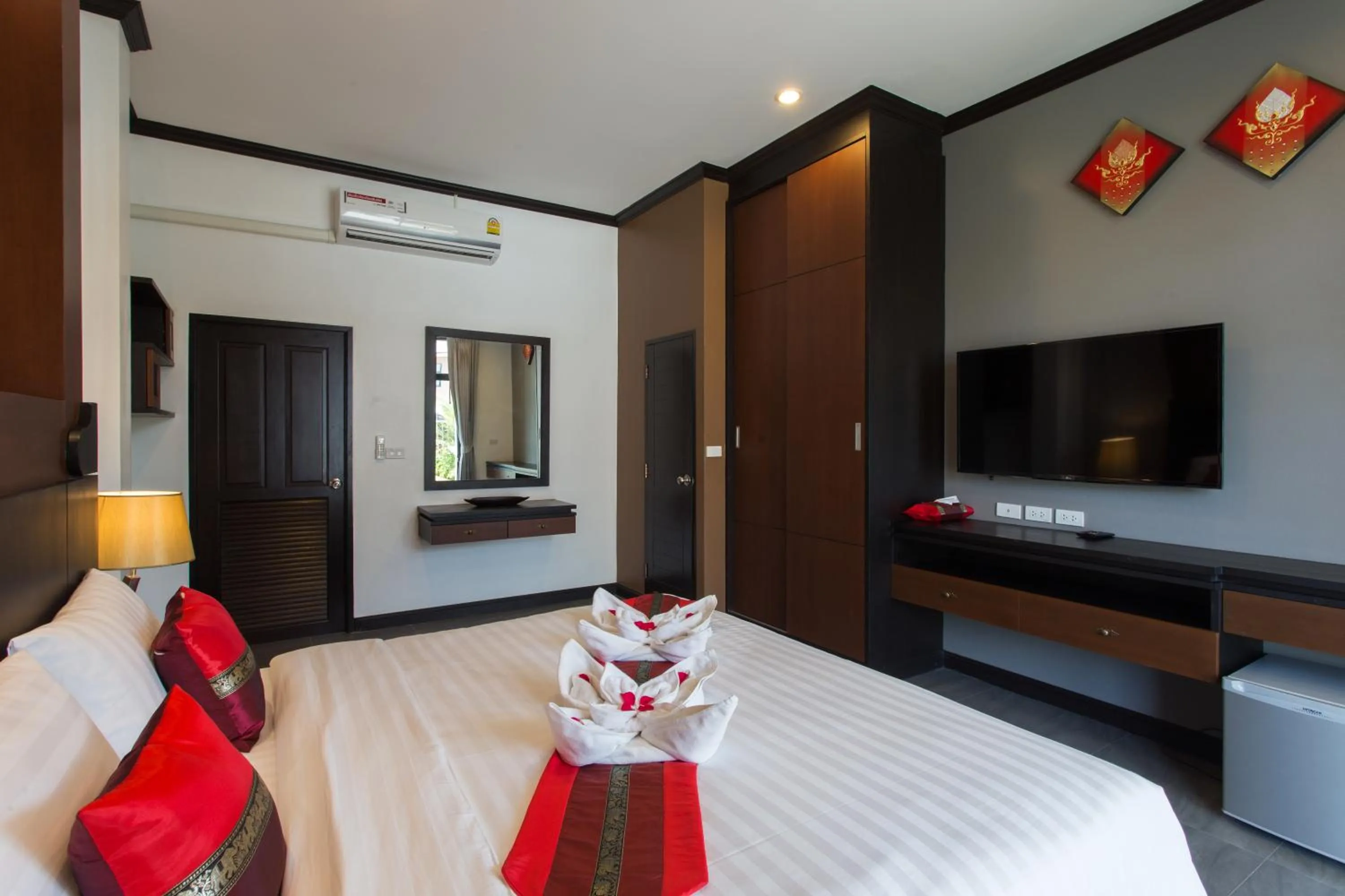 Bedroom, Bed in The Best Ao Nang Villas
