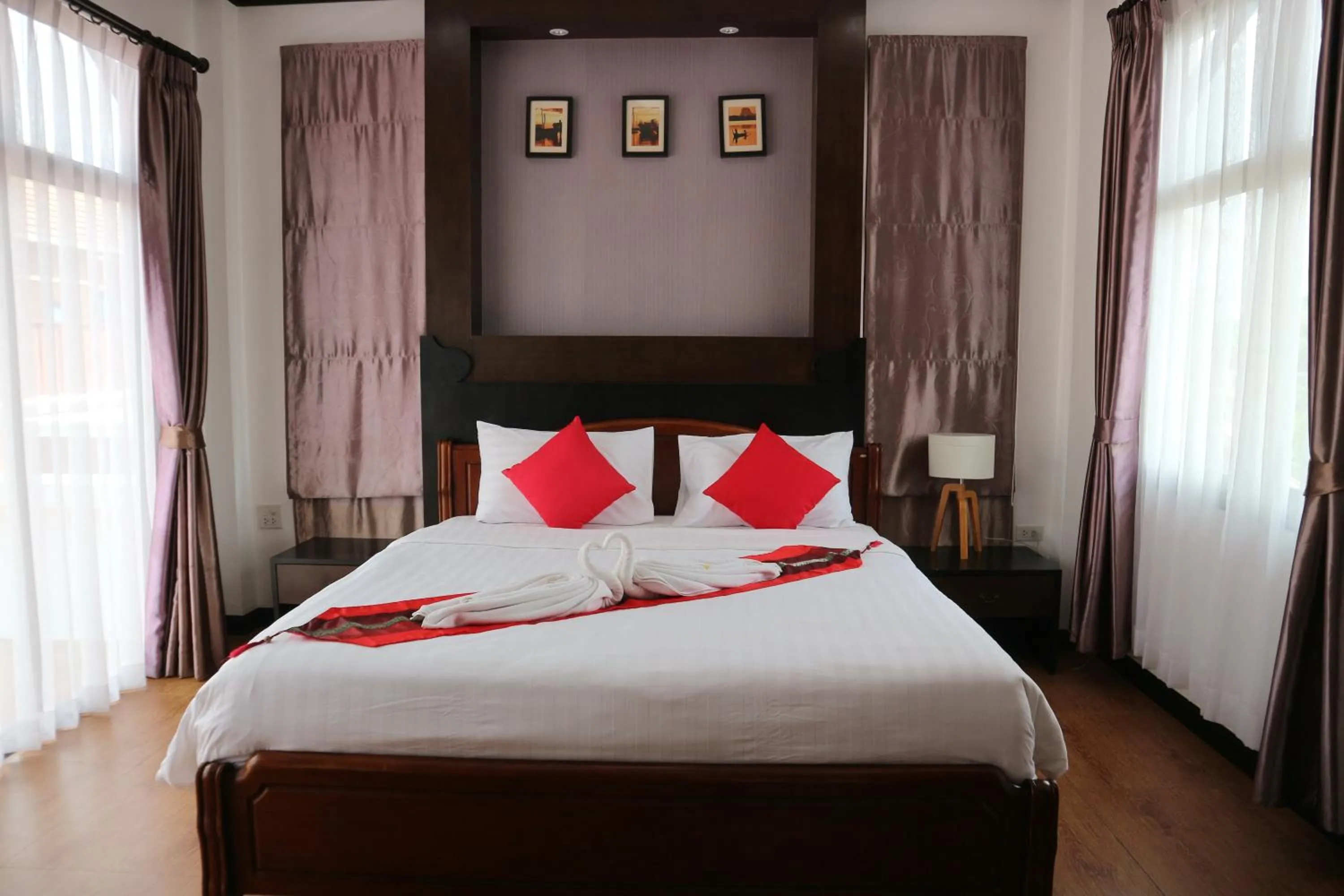 Bed in The Best Ao Nang Villas