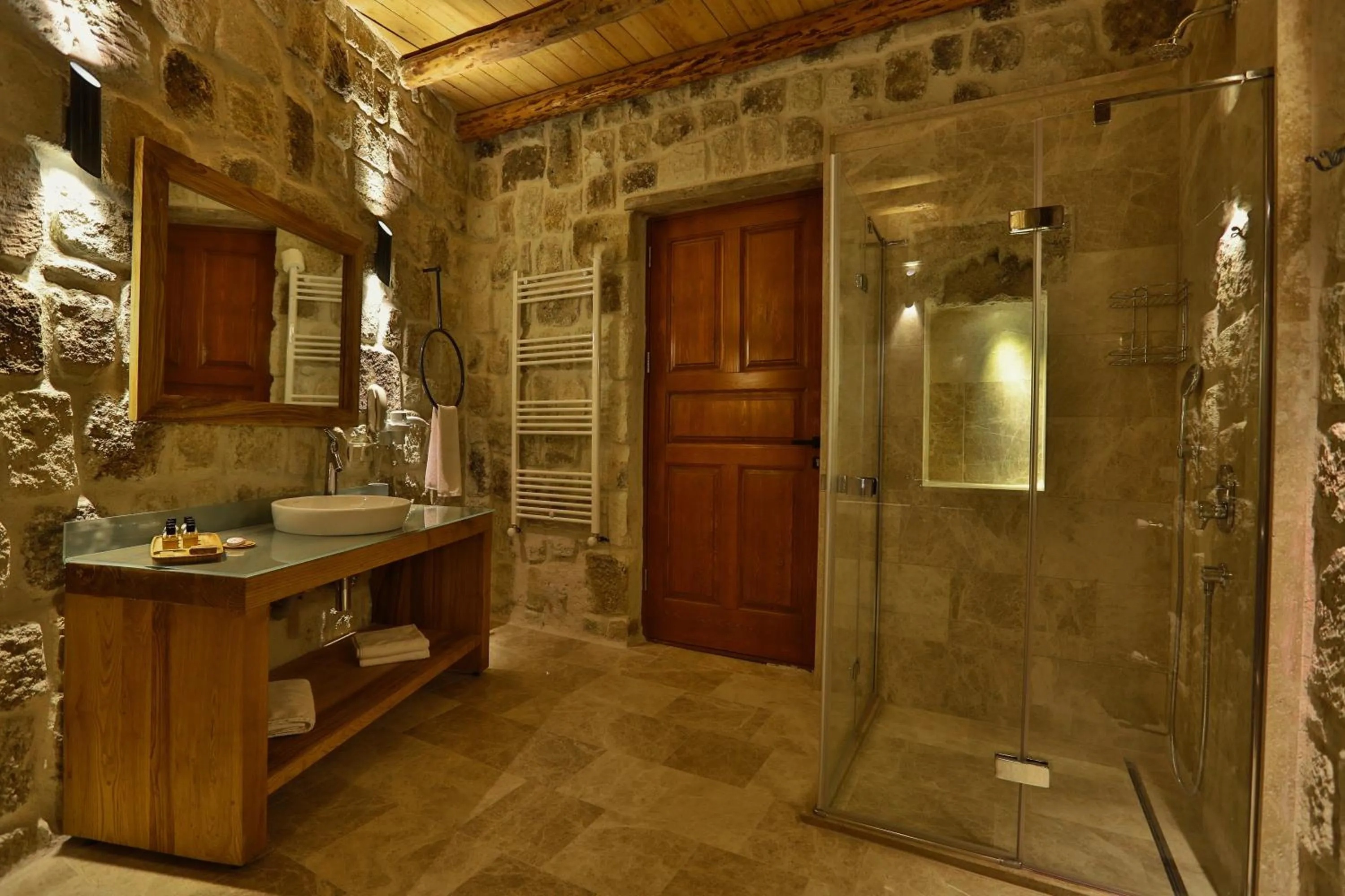 Bathroom in Acropolis Cave Suite