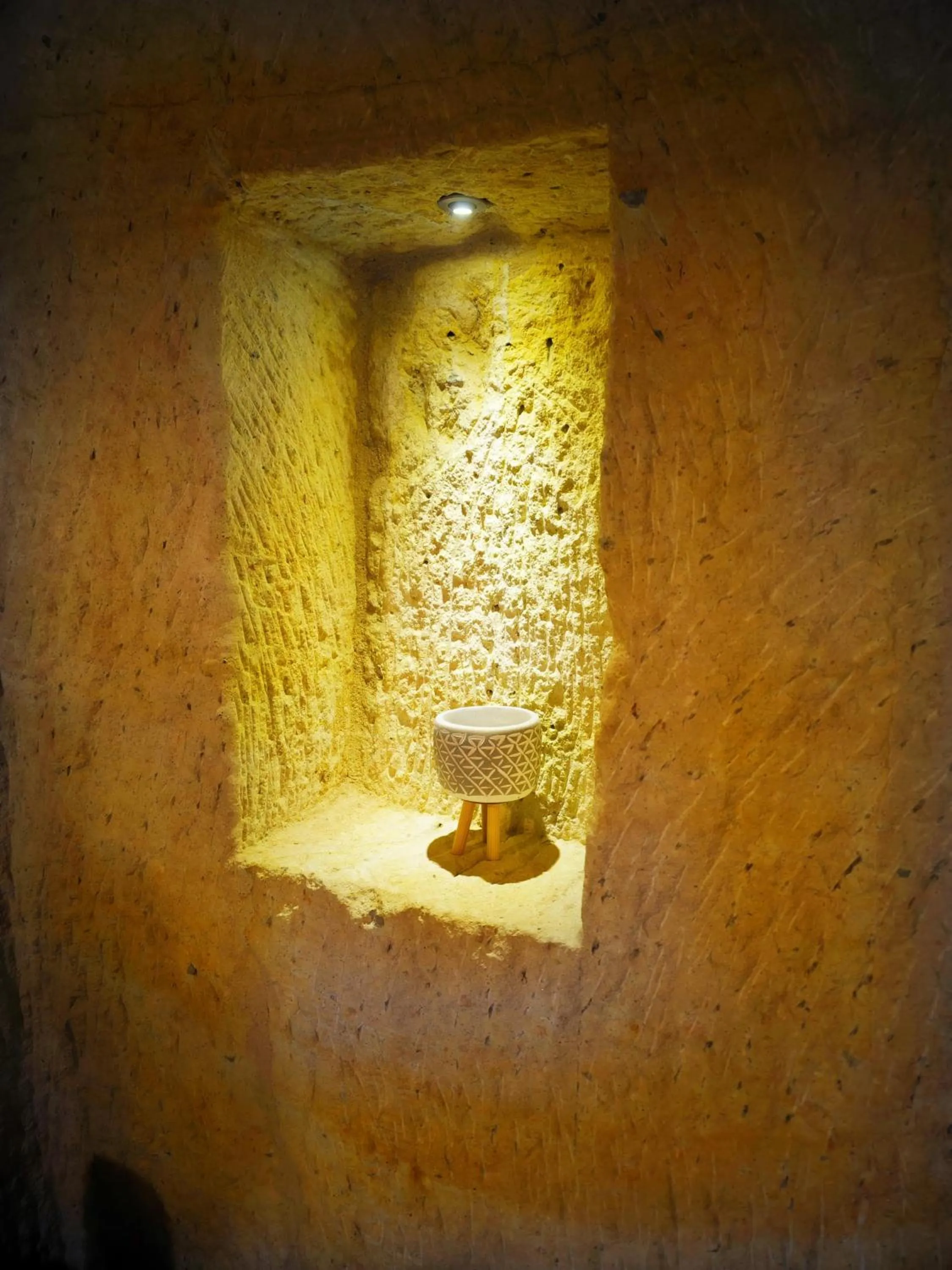 Landmark view in Acropolis Cave Suite