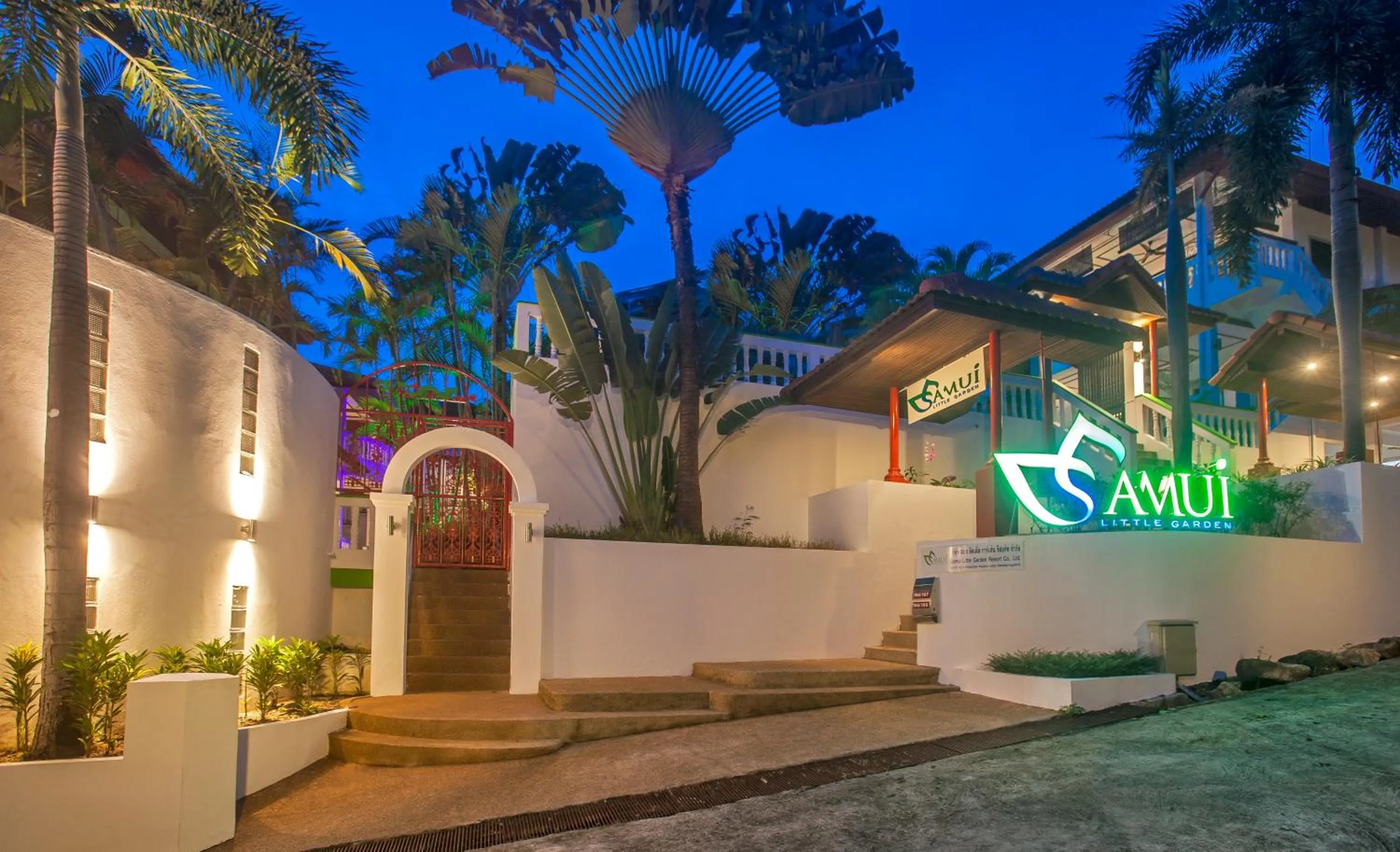 Facade/entrance in Samui Little Garden Resort