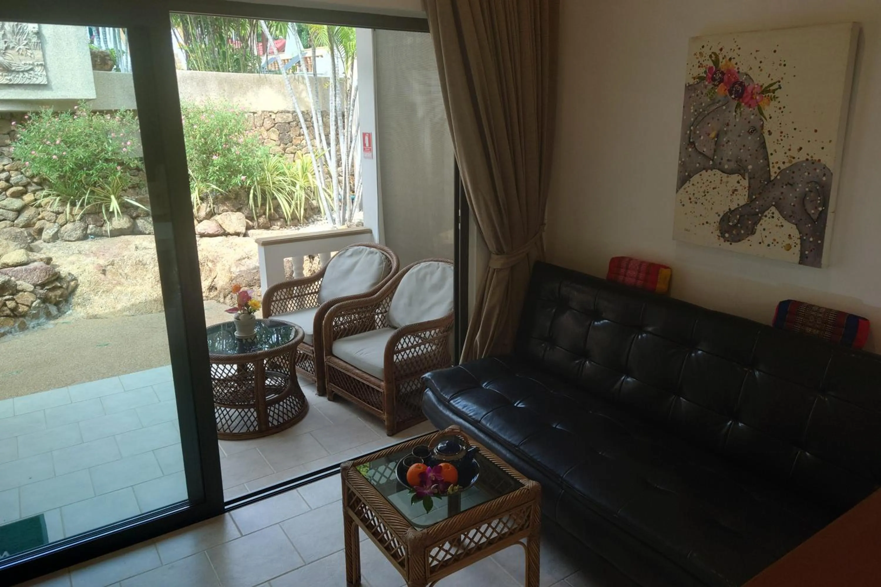 Balcony/Terrace in Samui Little Garden Resort