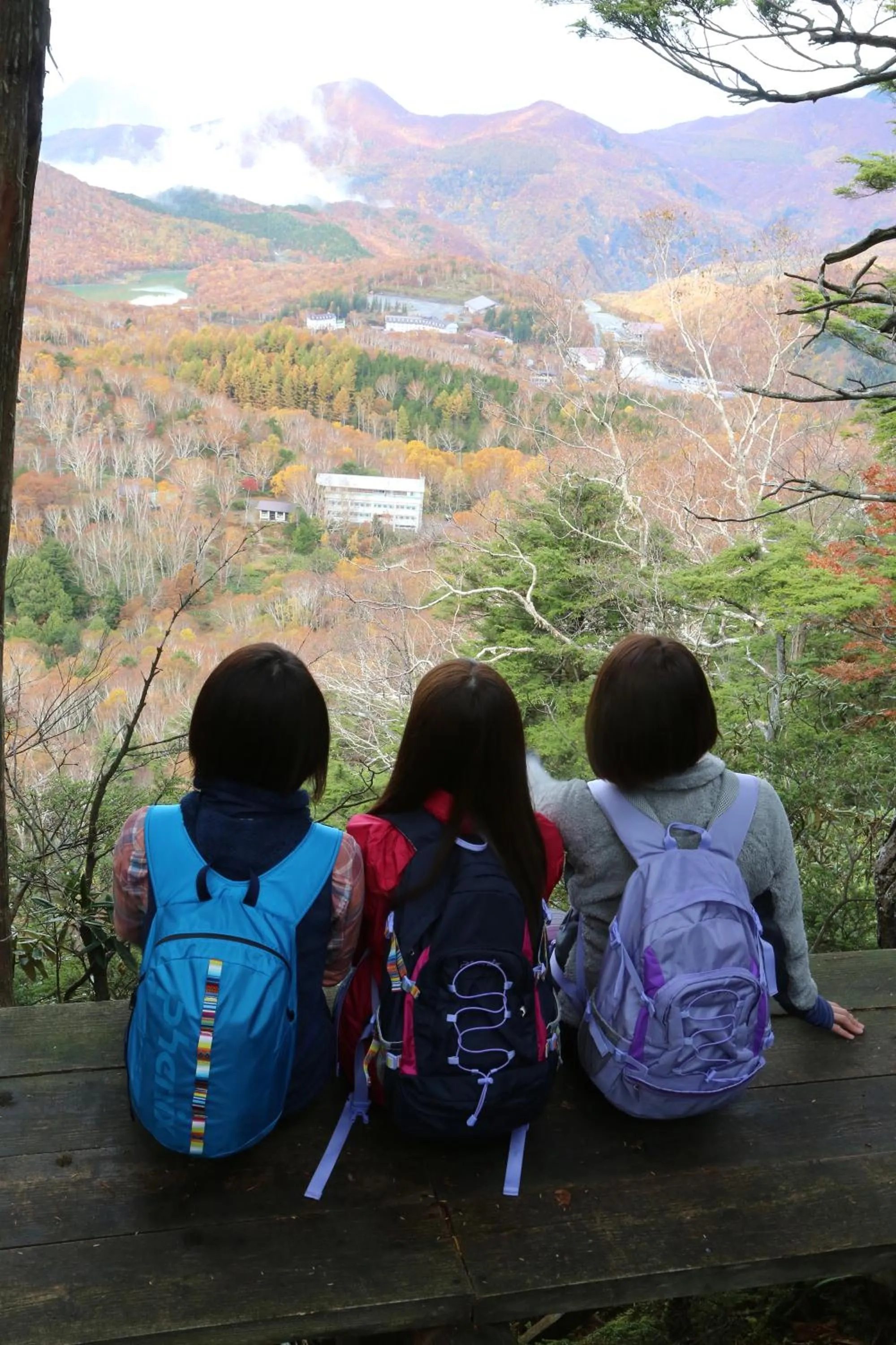 Hiking in Shiga No Yu Hotel
