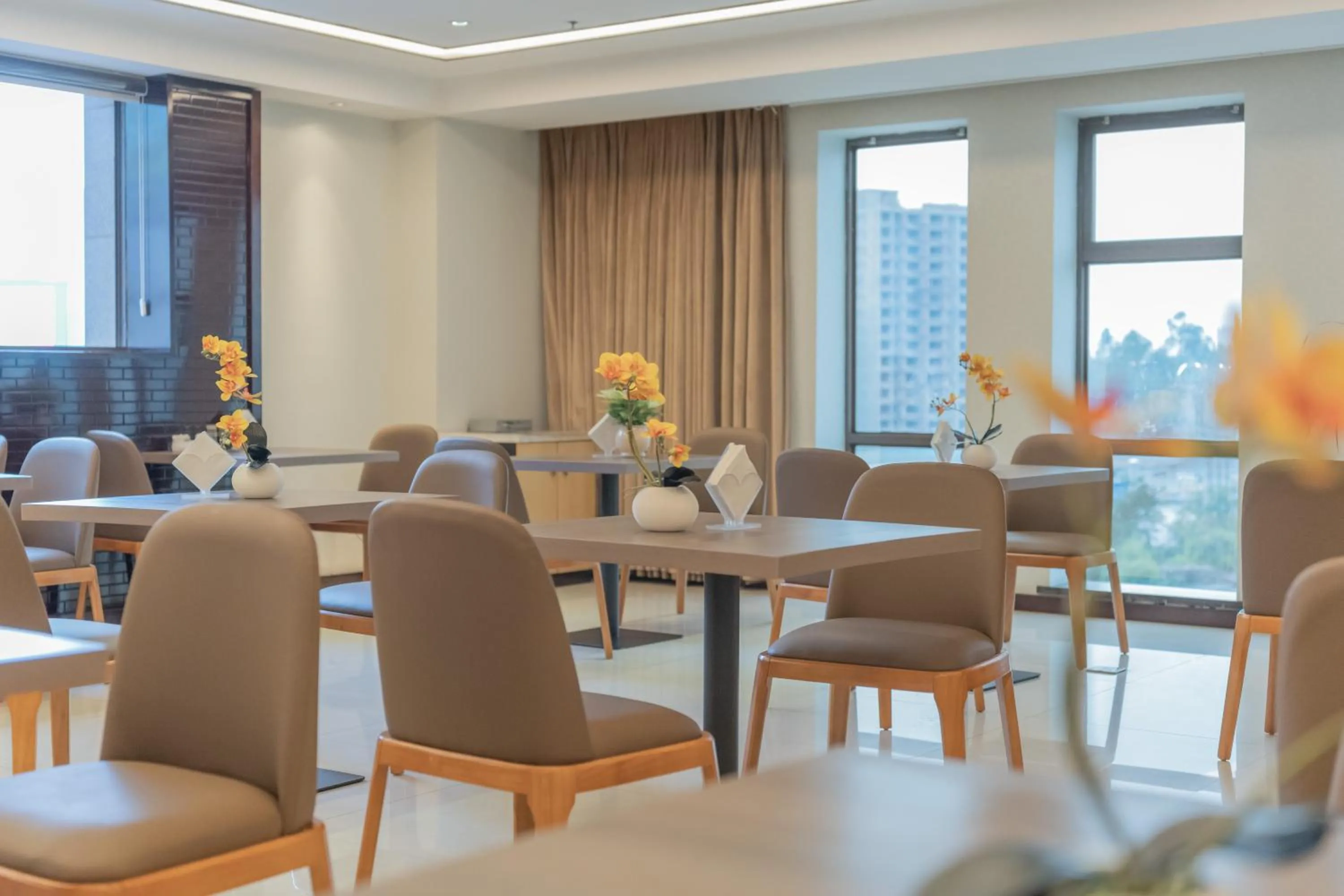 Breakfast in Jin-Tai Holiday Hotel