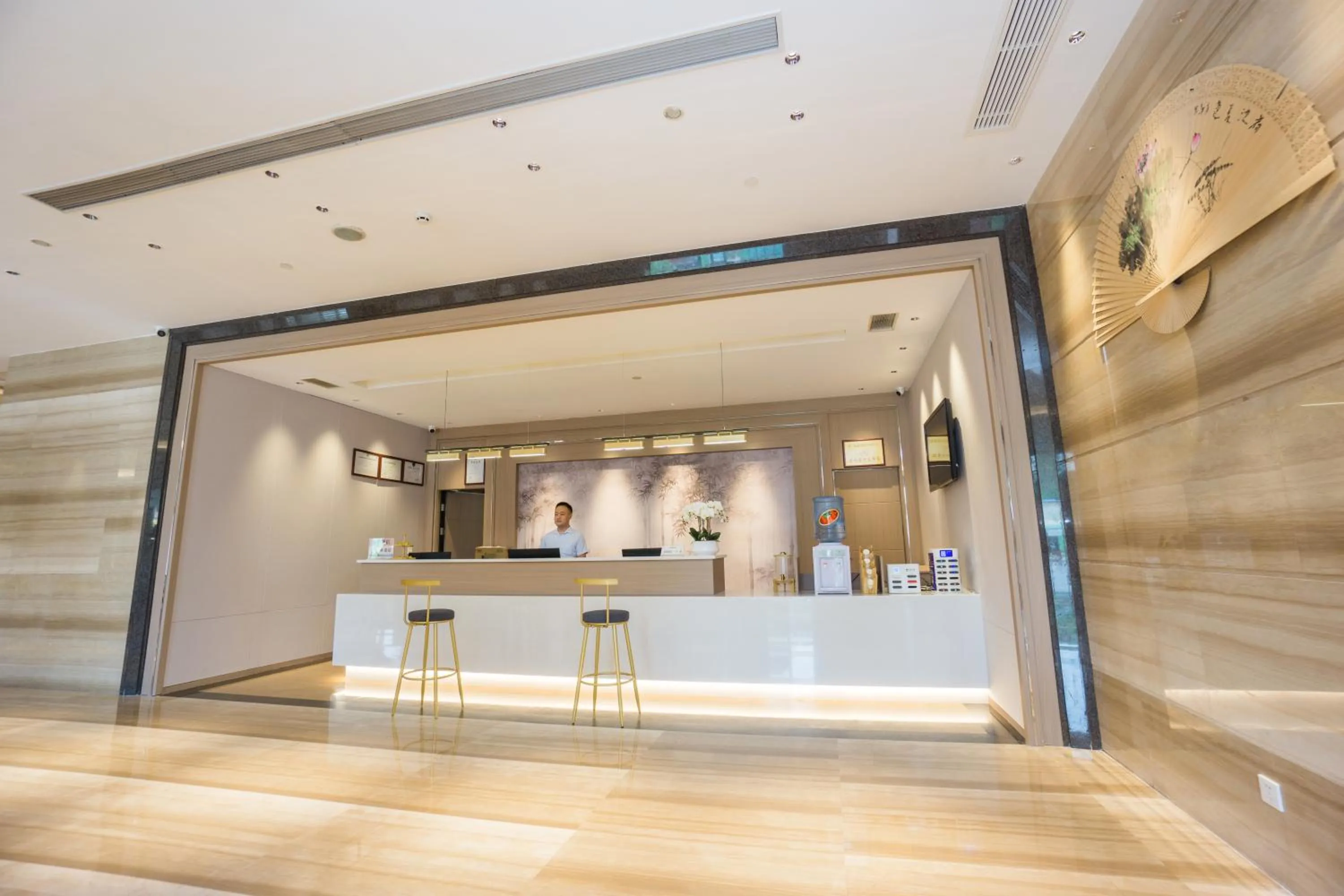 Lobby or reception in Jin-Tai Holiday Hotel