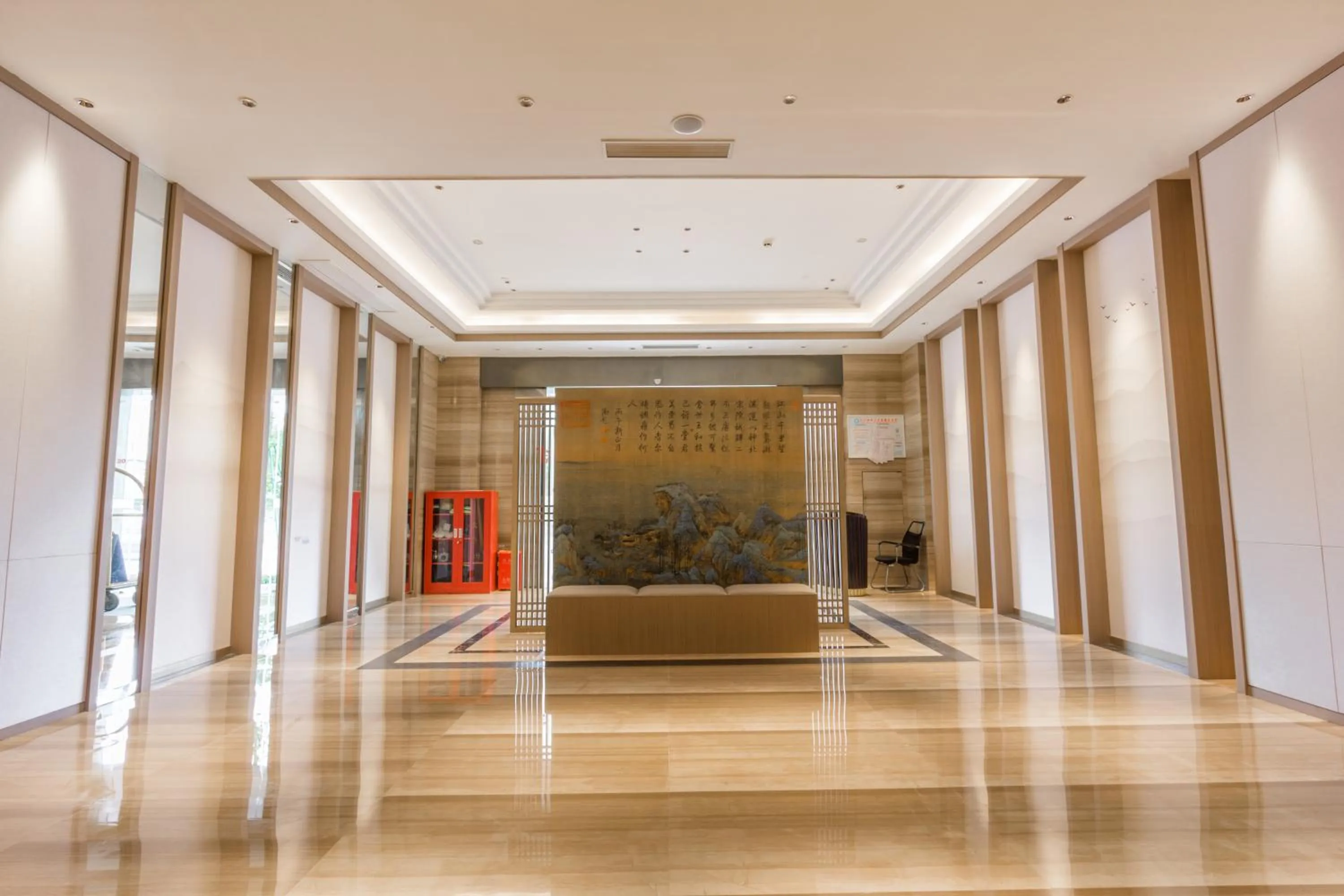 Lobby or reception in Jin-Tai Holiday Hotel