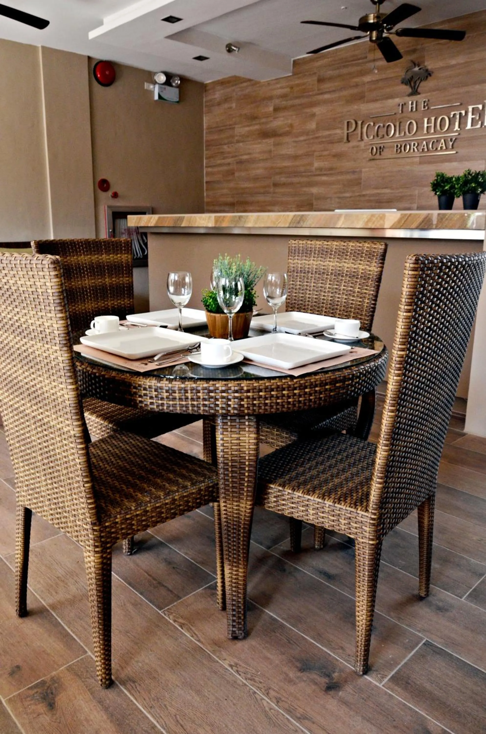 Restaurant/places to eat in The Piccolo Hotel of Boracay