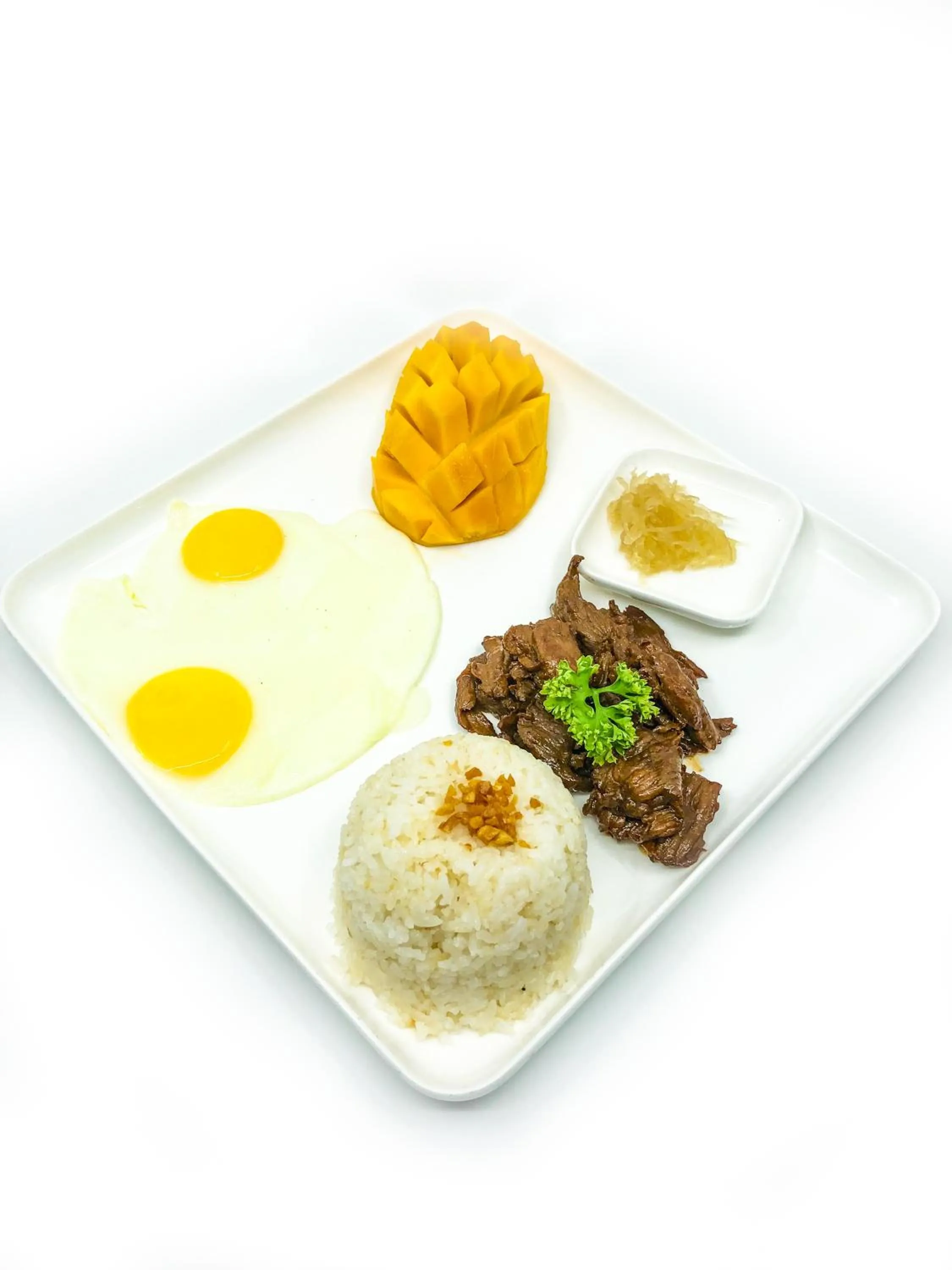 Asian breakfast in The Piccolo Hotel of Boracay