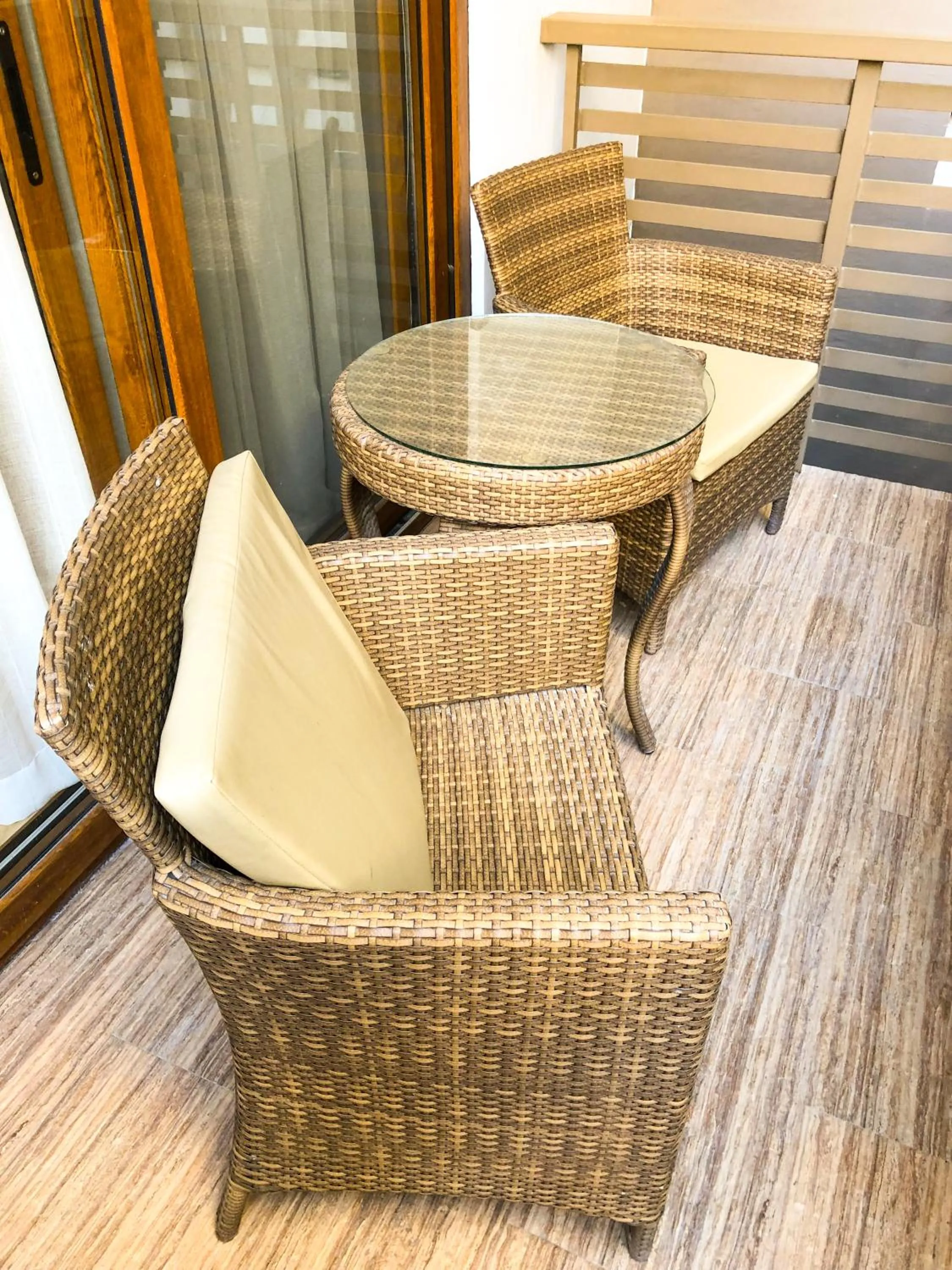 Seating area in The Piccolo Hotel of Boracay