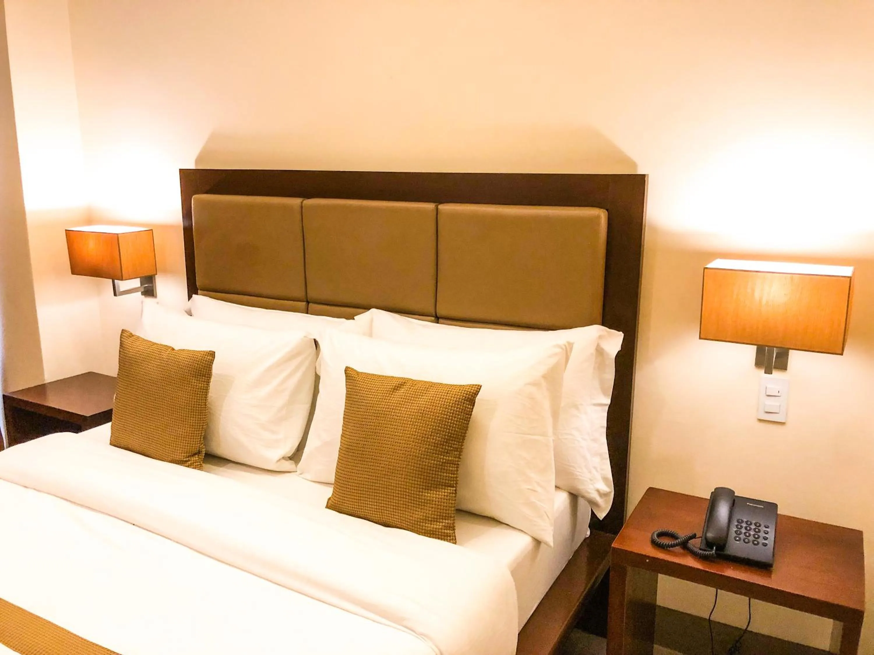 Decorative detail, Bed in The Piccolo Hotel of Boracay