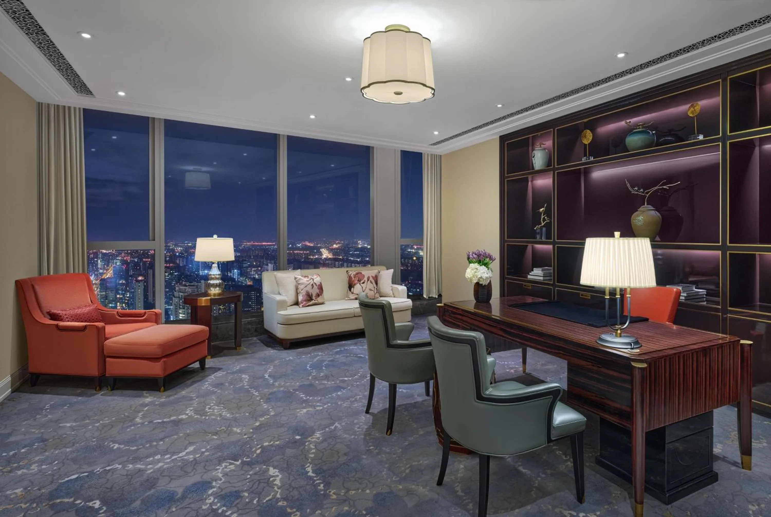 Living room in Waldorf Astoria Chengdu