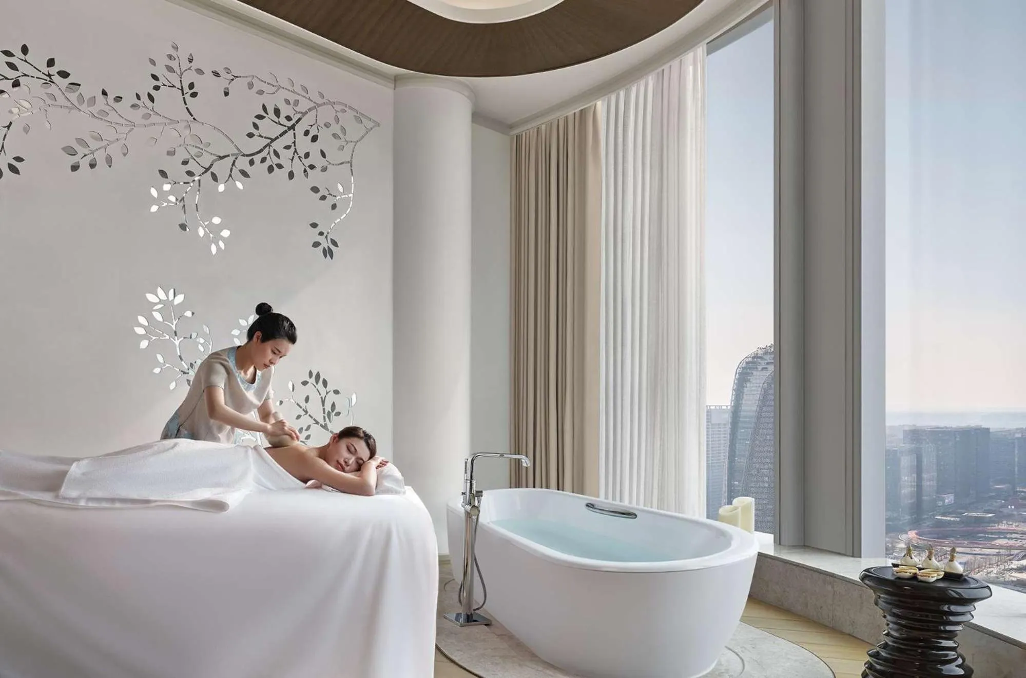 Spa and wellness centre/facilities in Waldorf Astoria Chengdu