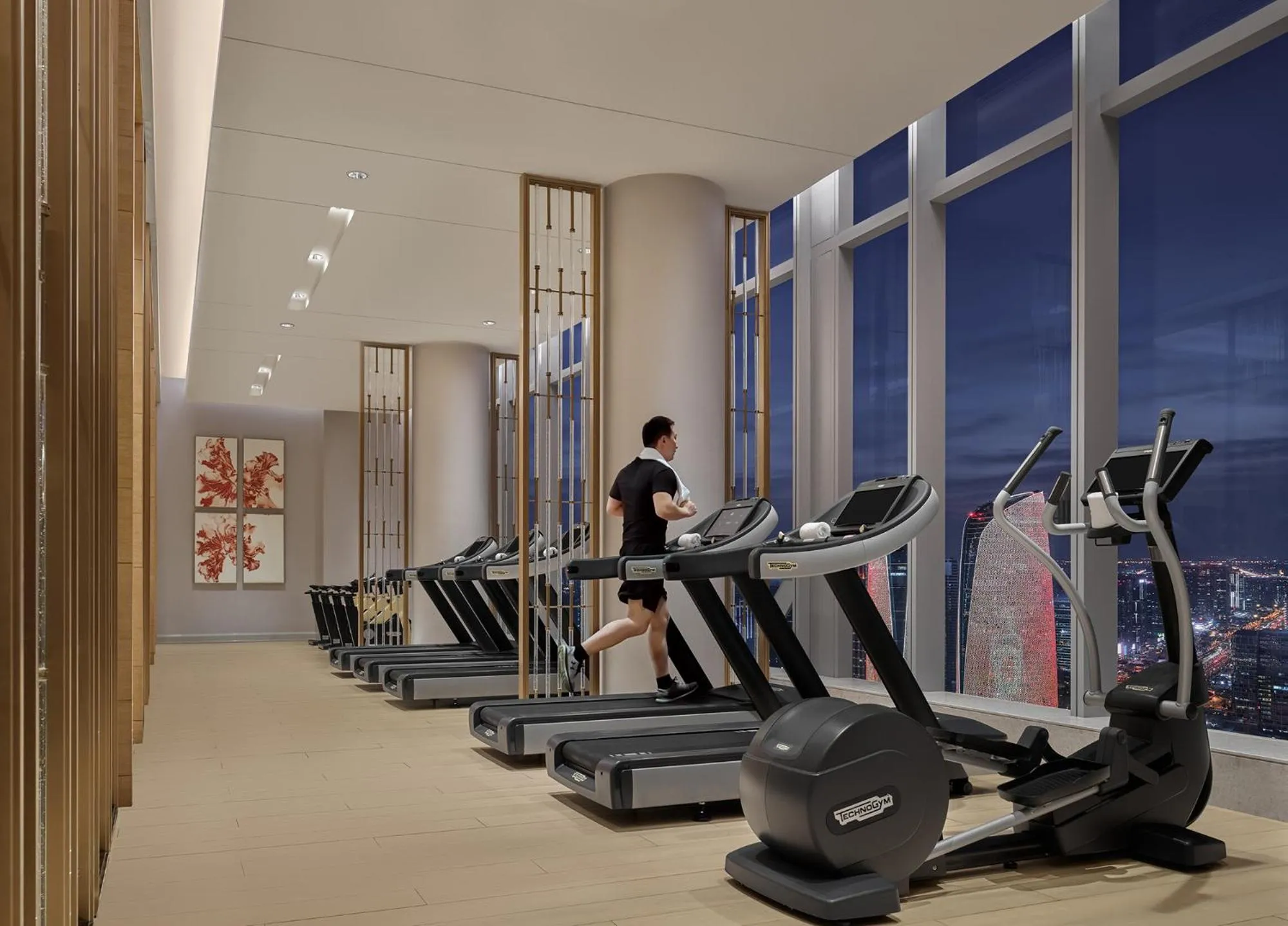 Fitness centre/facilities in Waldorf Astoria Chengdu