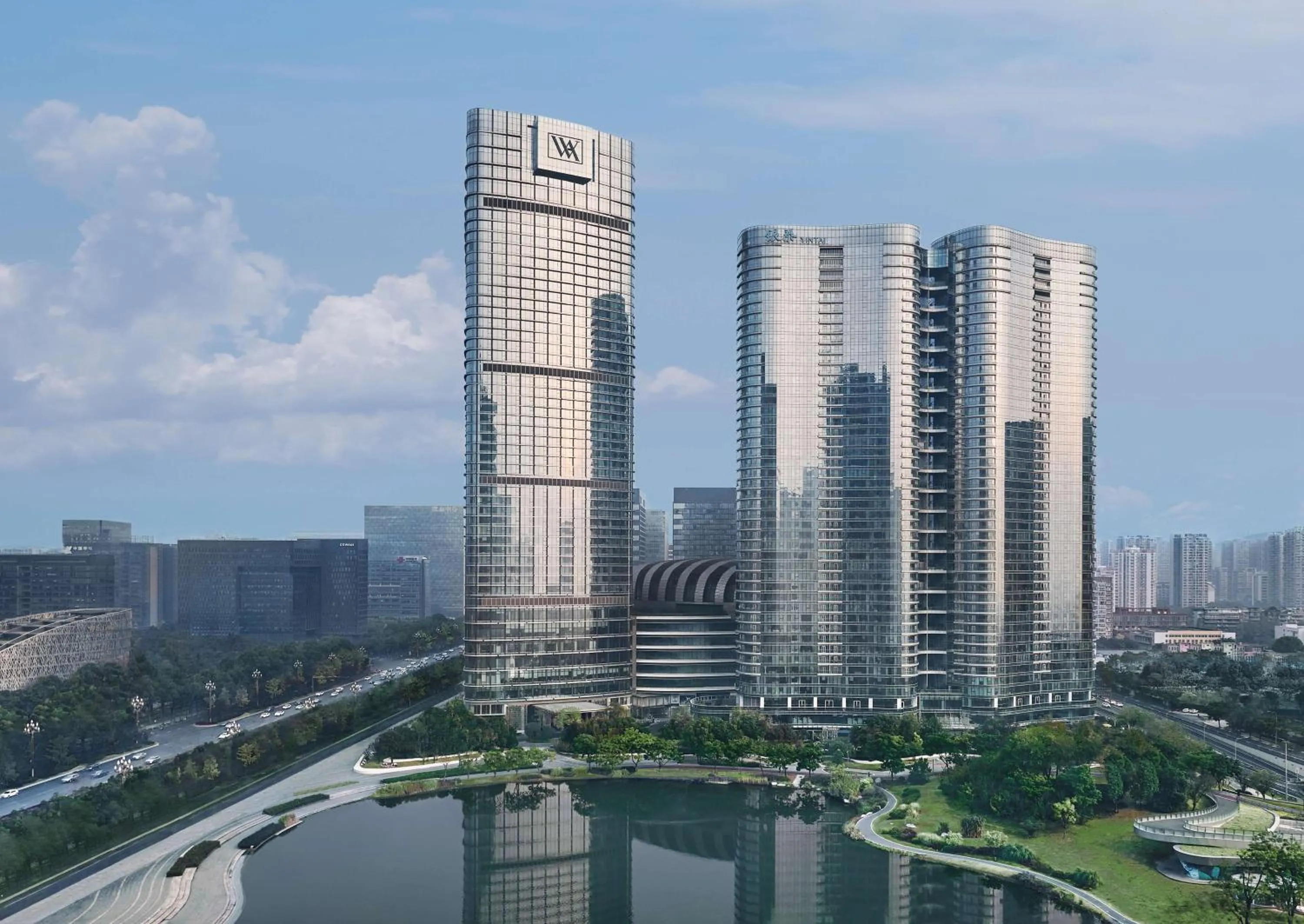 Property building in Waldorf Astoria Chengdu