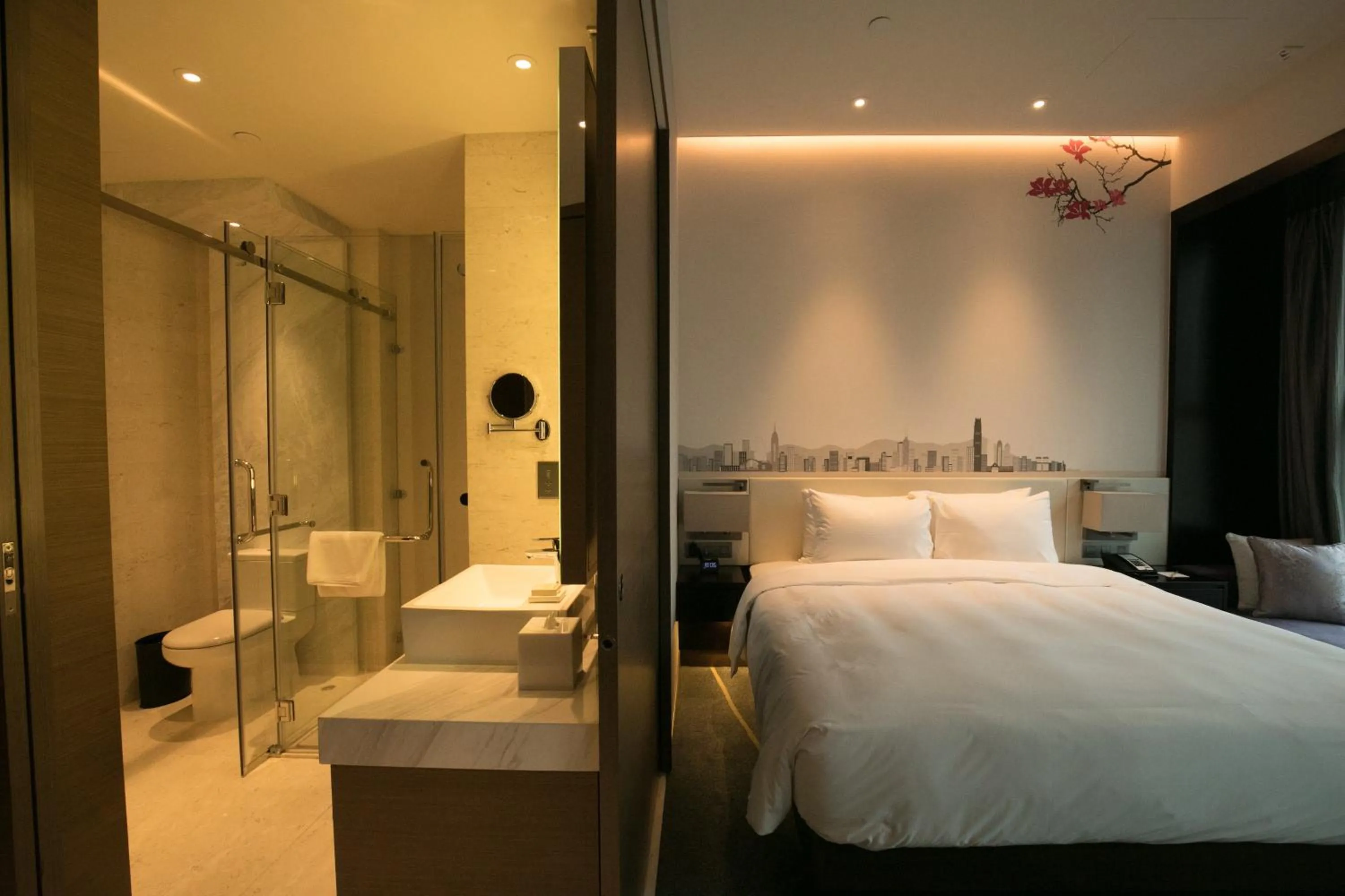 Bed in Hilton Garden Inn Hong Kong Mongkok