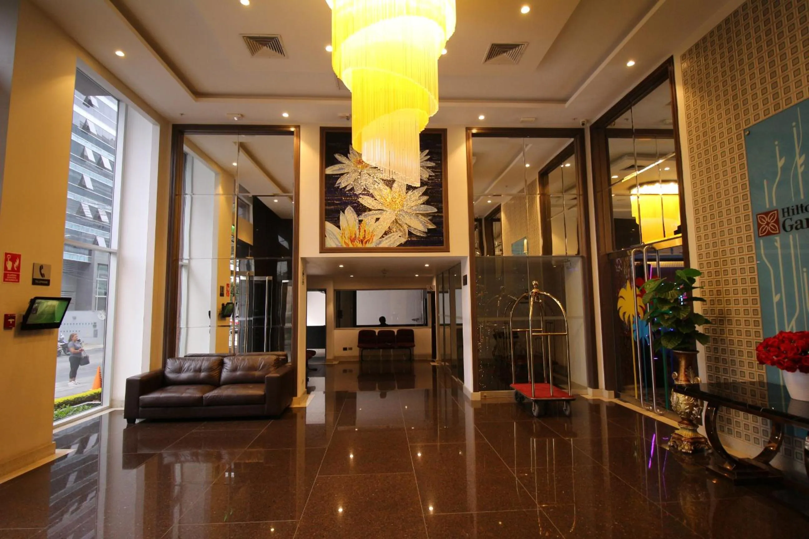 Lobby or reception in Hilton Garden Inn Lima Surco