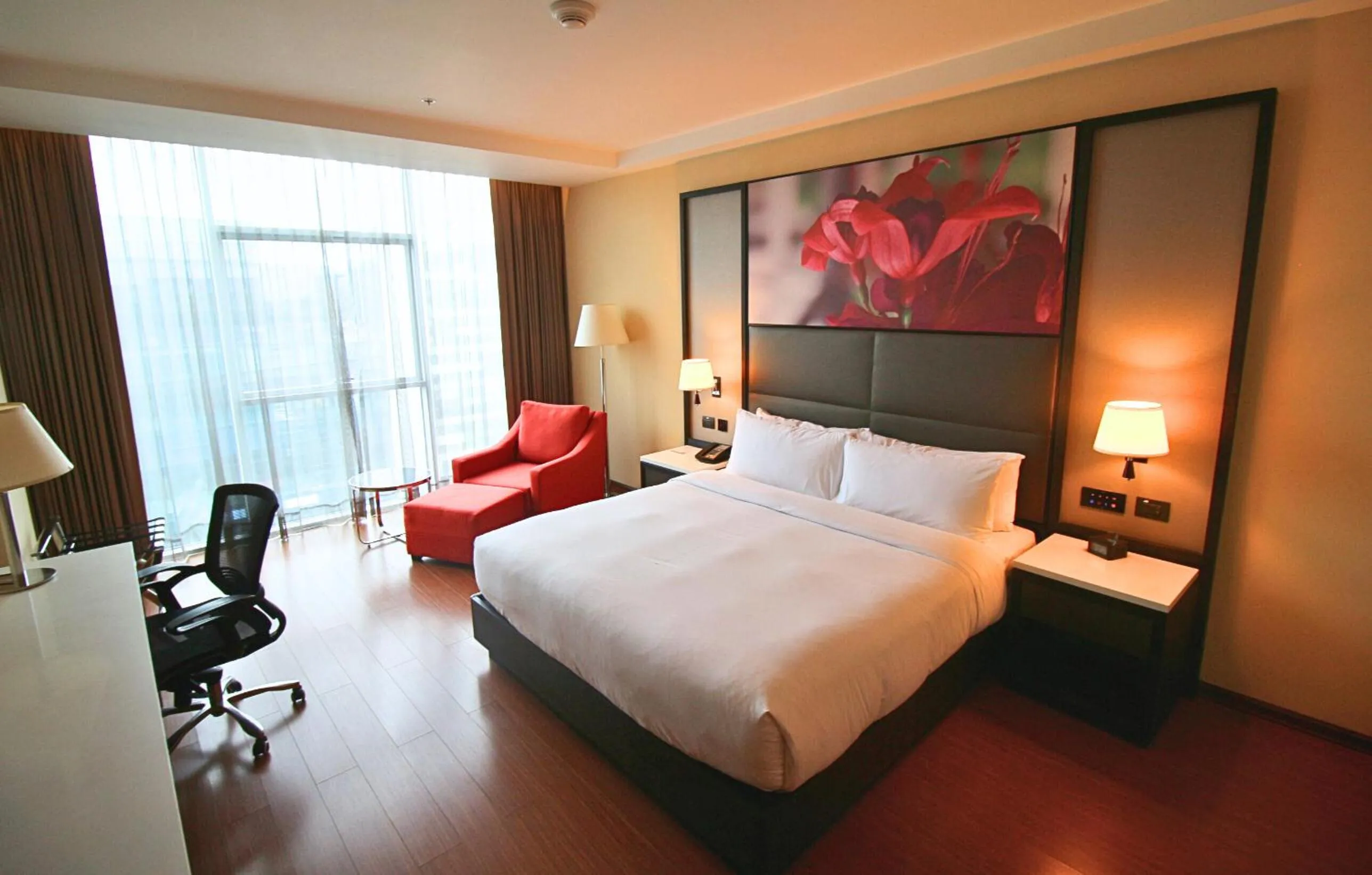 Bed in Hilton Garden Inn Lima Surco