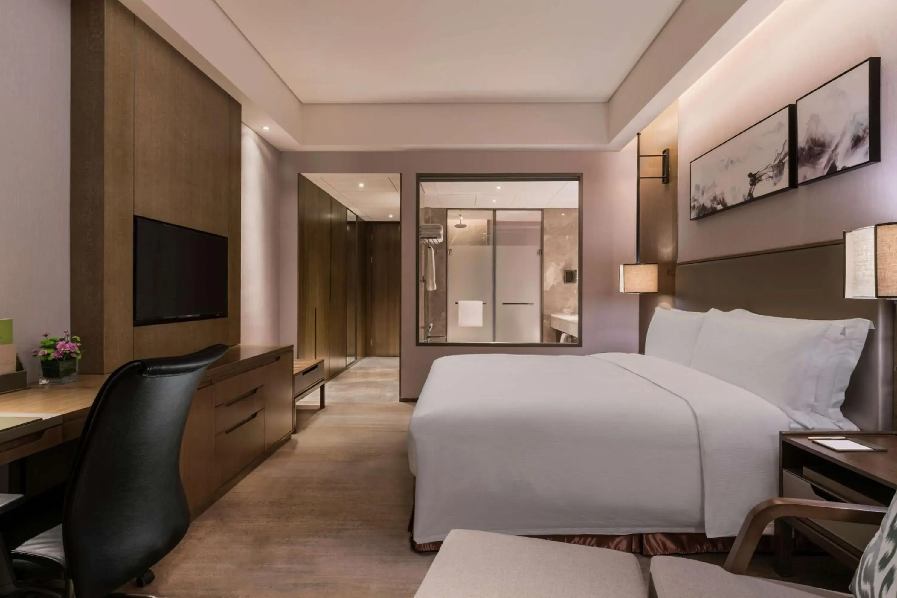 Superior King Room in DoubleTree by Hilton Hotel Shiyan Superior King Room in DoubleTree by Hilton Hotel Shiyan