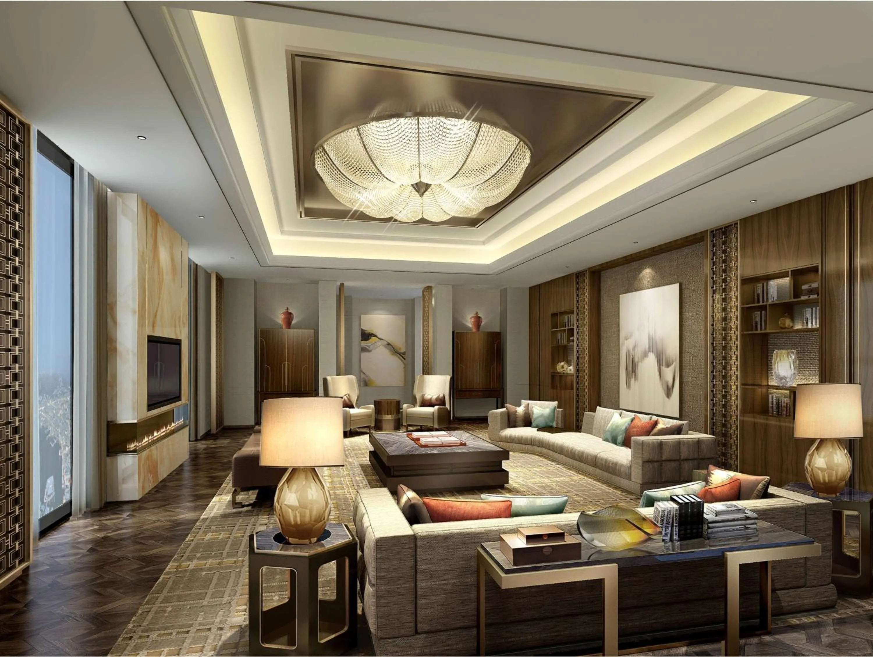 Bathroom in DoubleTree by Hilton Hotel Shiyan