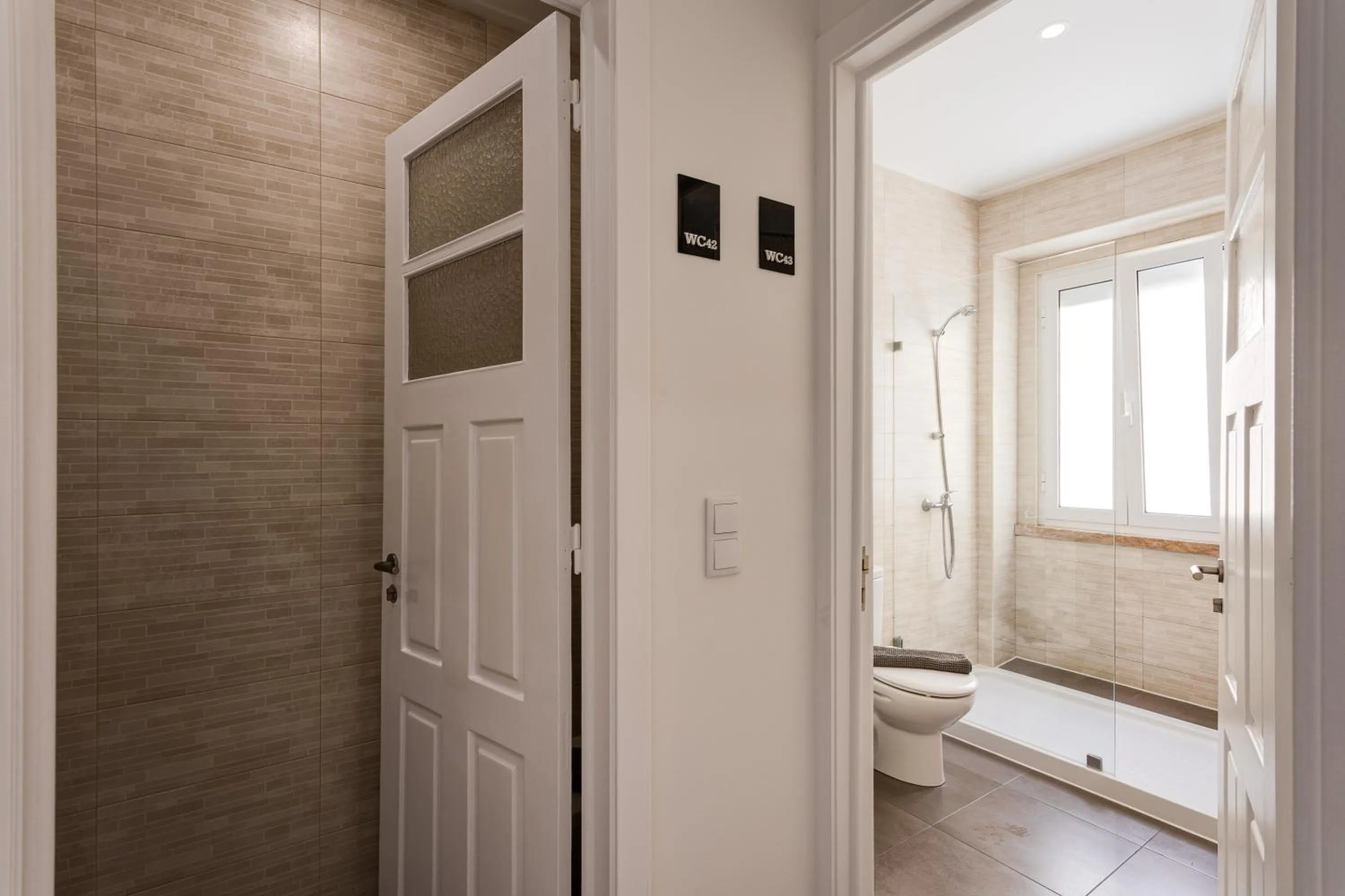 Bathroom in Home Out Rooms & Apartments